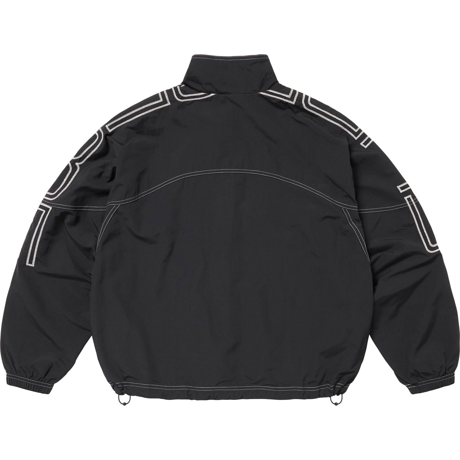 Spellout Embroidered Track Jacket