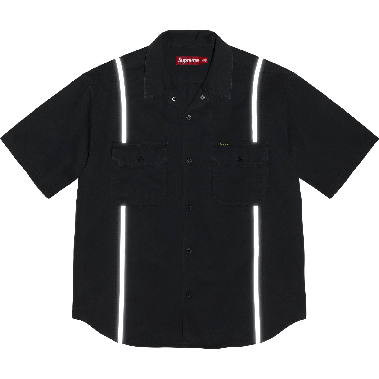 Reflective Stripe S/S Work Shirt
