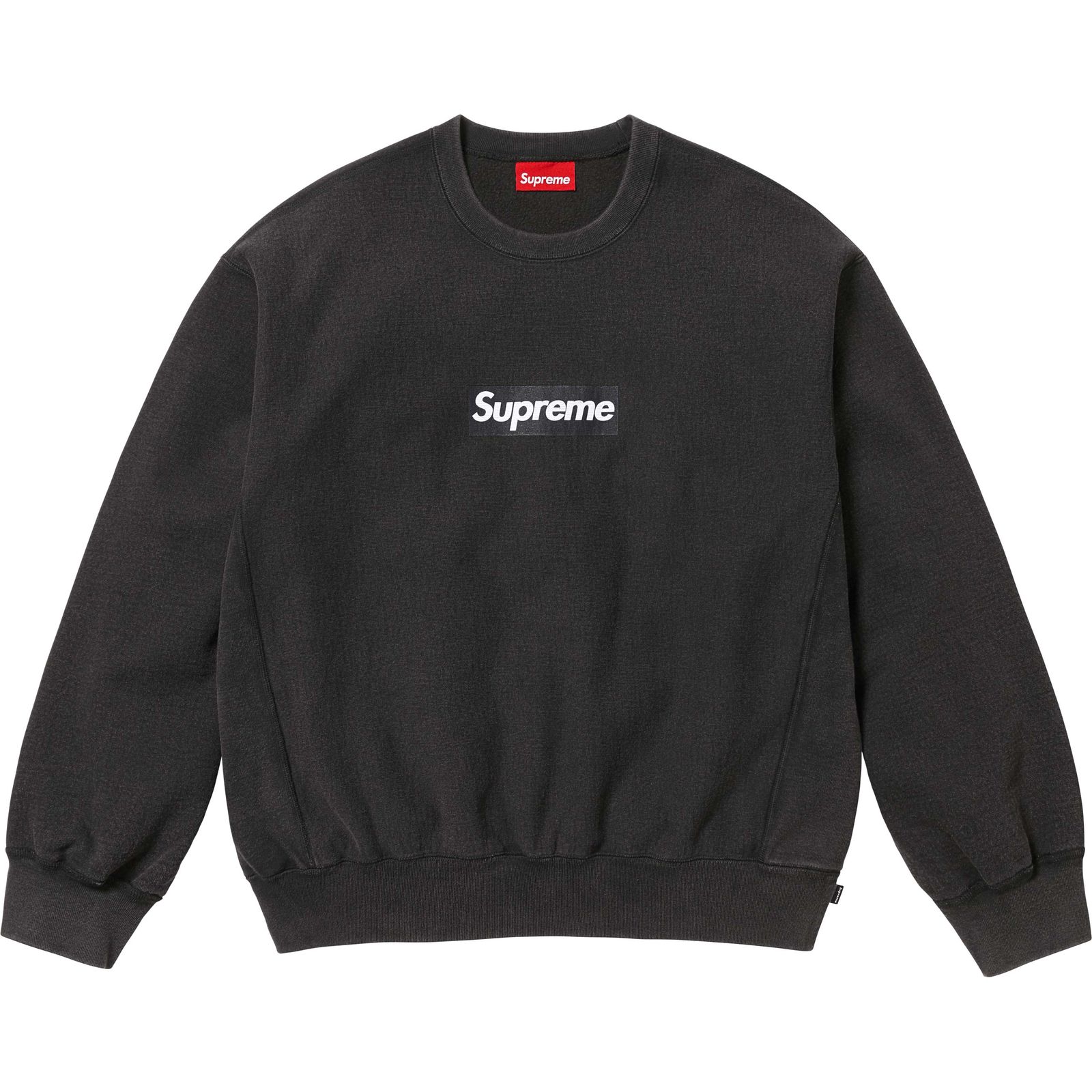 Washed Box Logo Crewneck