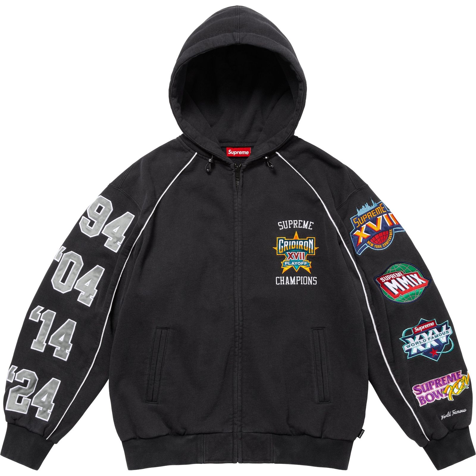 Playoffs Zip Up Hooded Sweatshirt