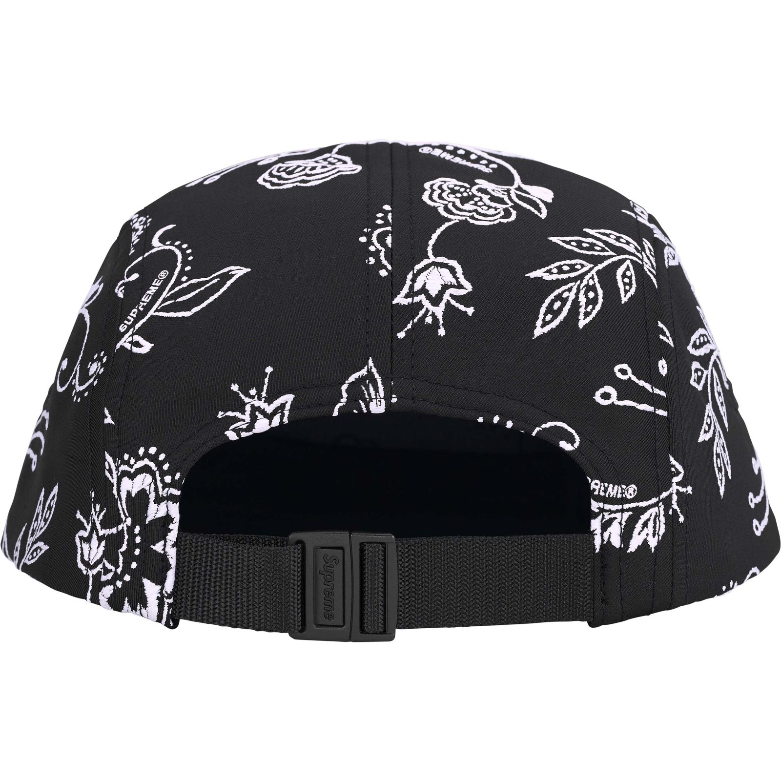 Floral Jacquard Camp Cap