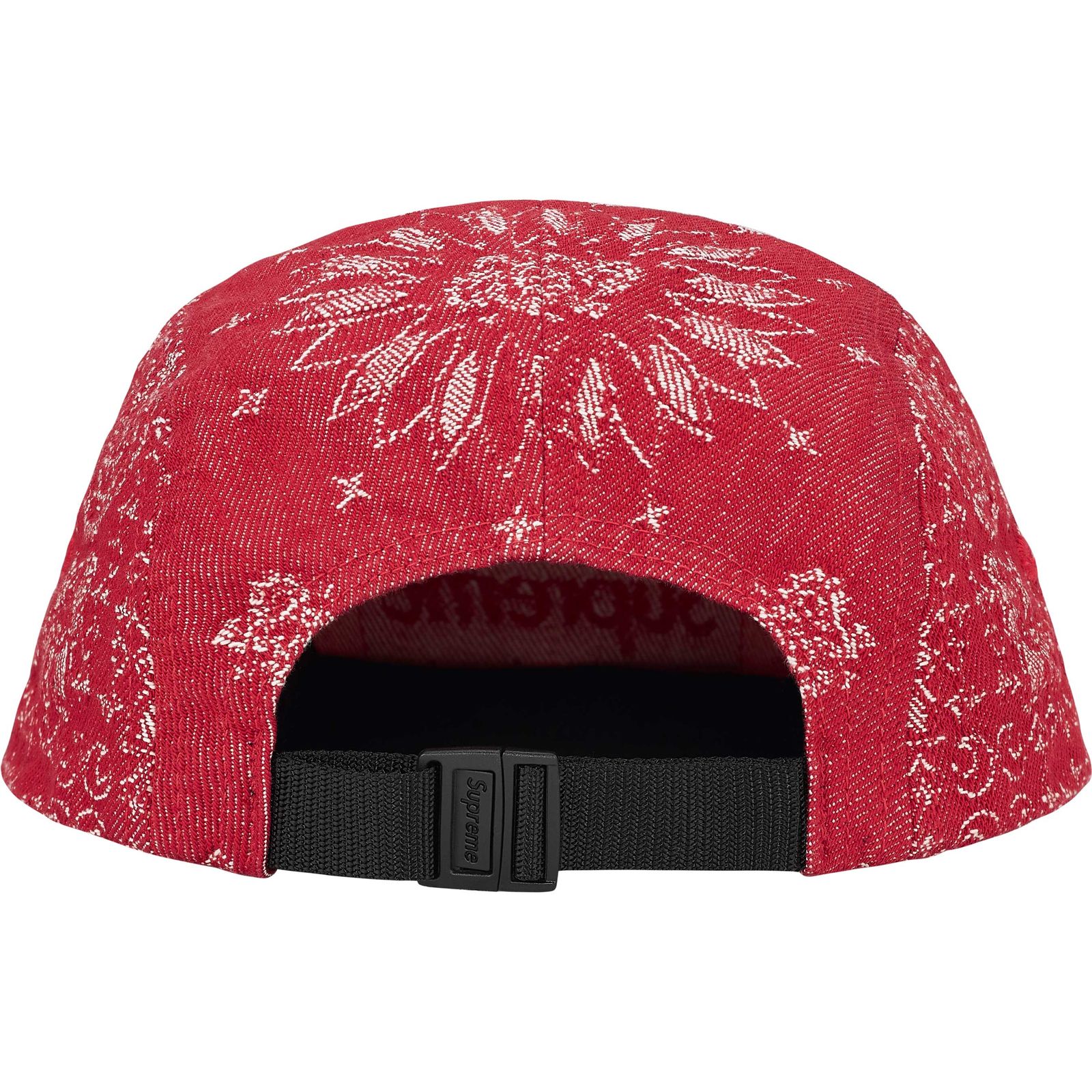 Bandana Jacquard Denim Camp Cap