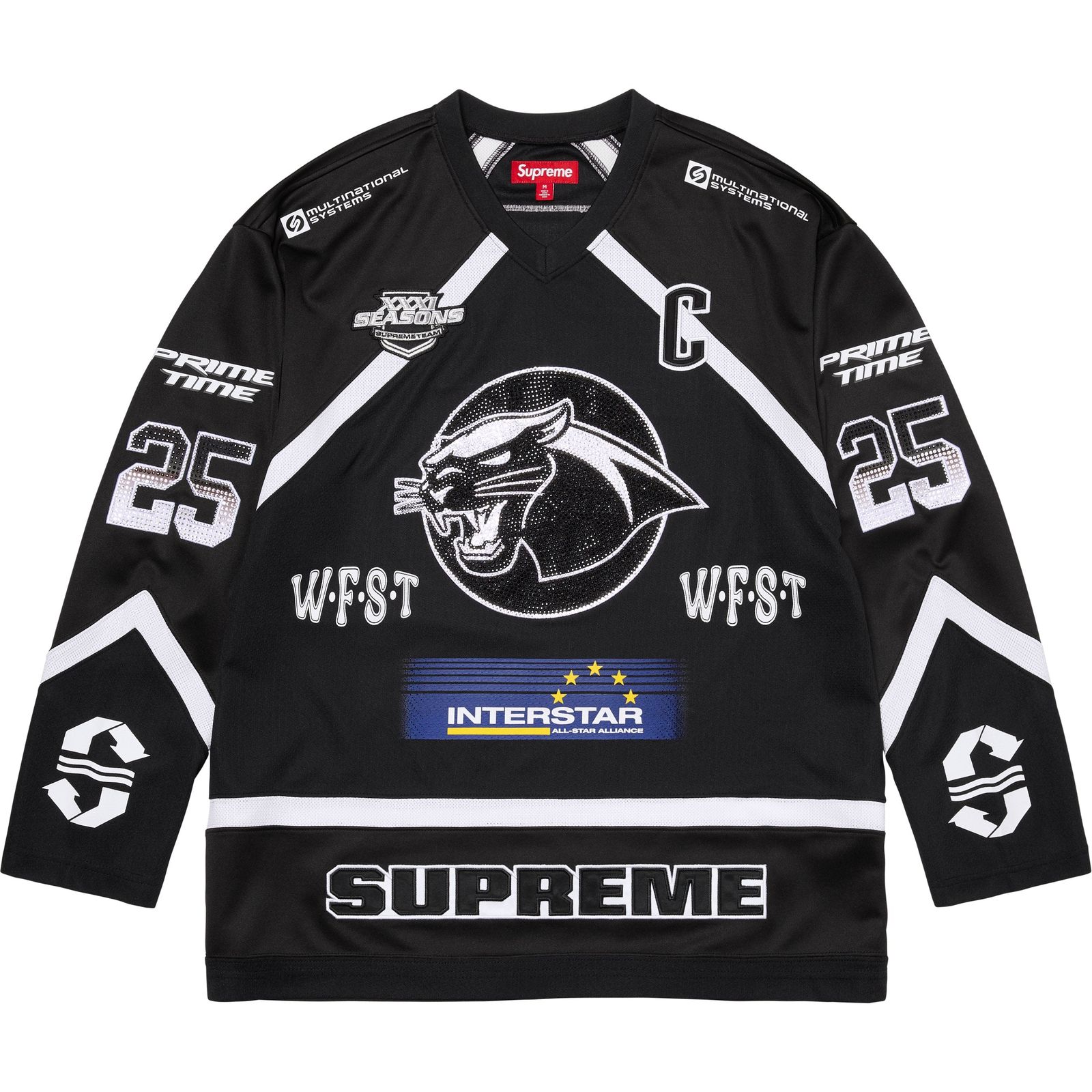 Rhinestone Hockey Jersey