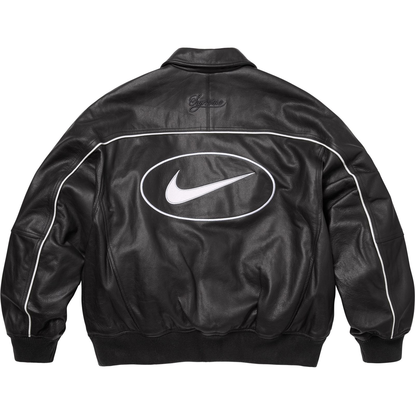 Supreme®/Nike® Leather Varsity Jacket
