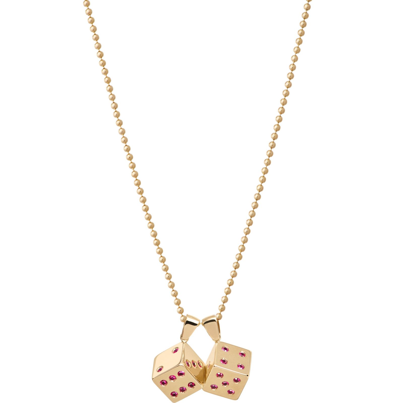Supreme®/Jacob&Co Dice 14K Gold Pendant