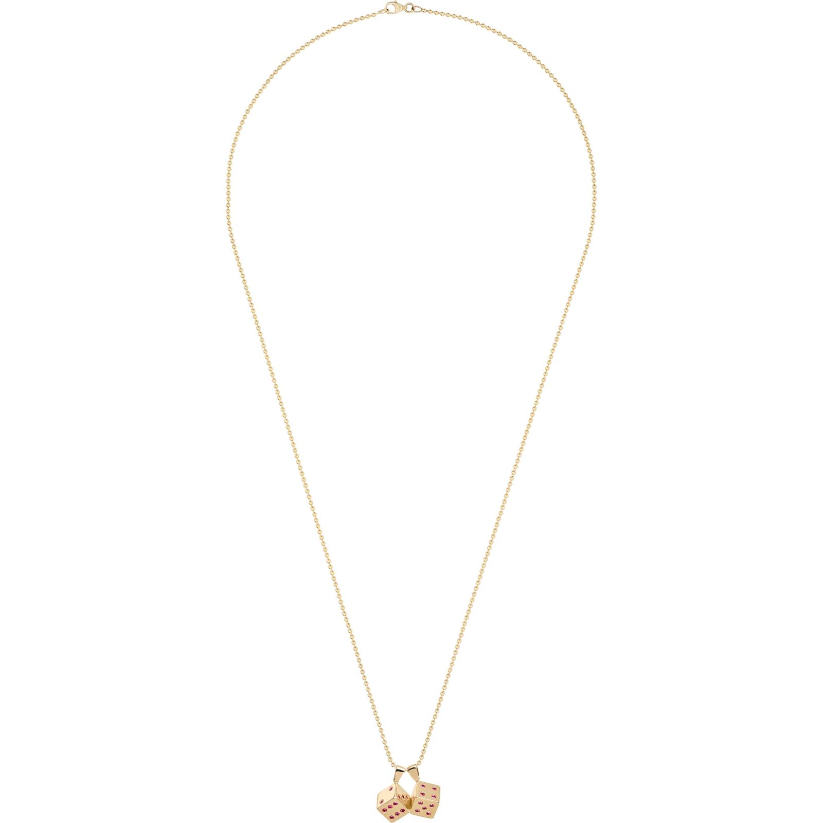 Supreme®/Jacob&Co Dice 14K Gold Pendant