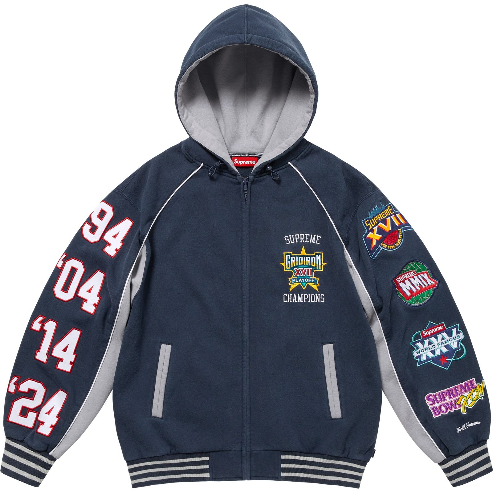 Playoffs Zip Up Hooded Sweatshirt