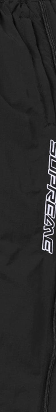 Contrast Zip Warm Up Pant