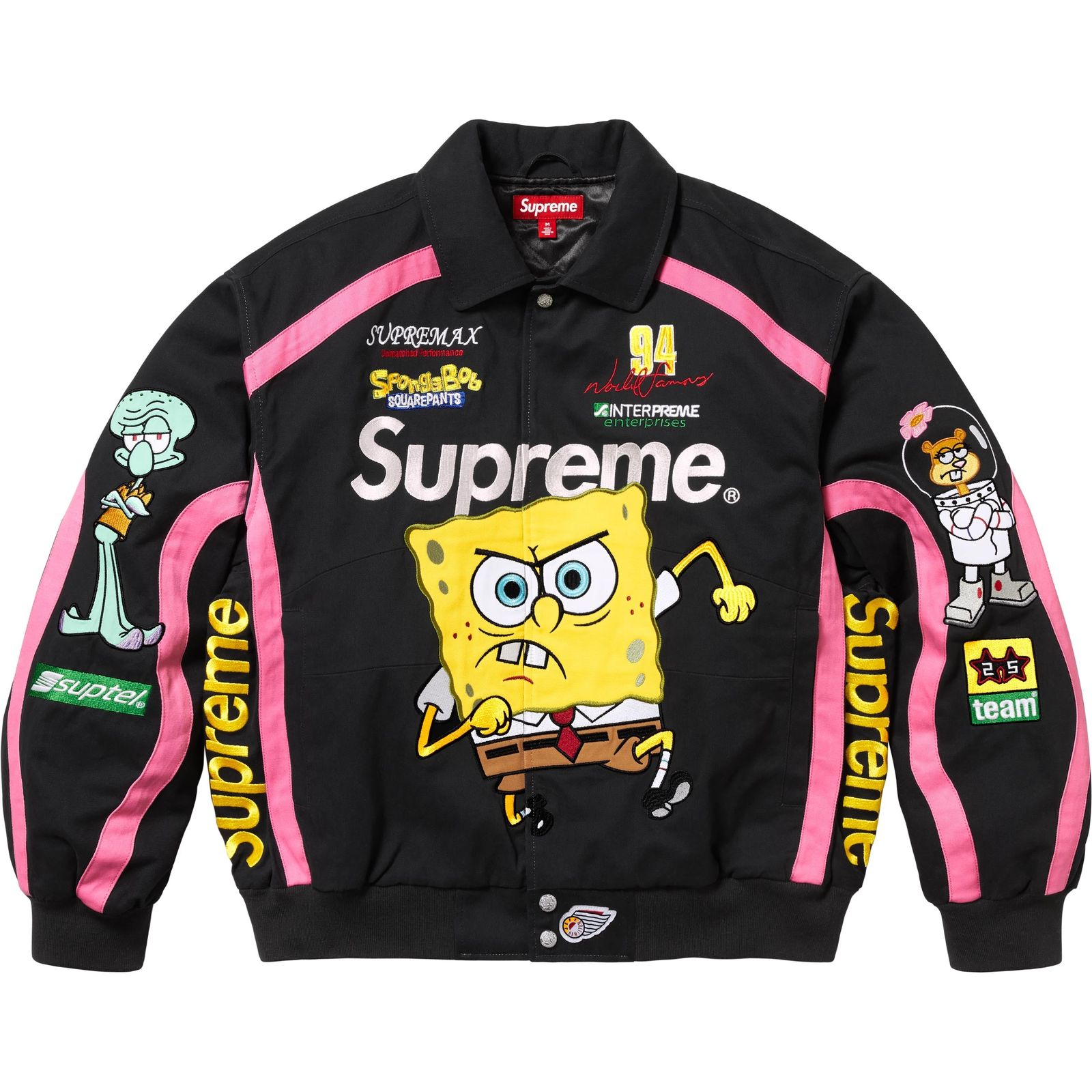Supreme®/SpongeBob SquarePants Jeff Hamilton Racing Jacket