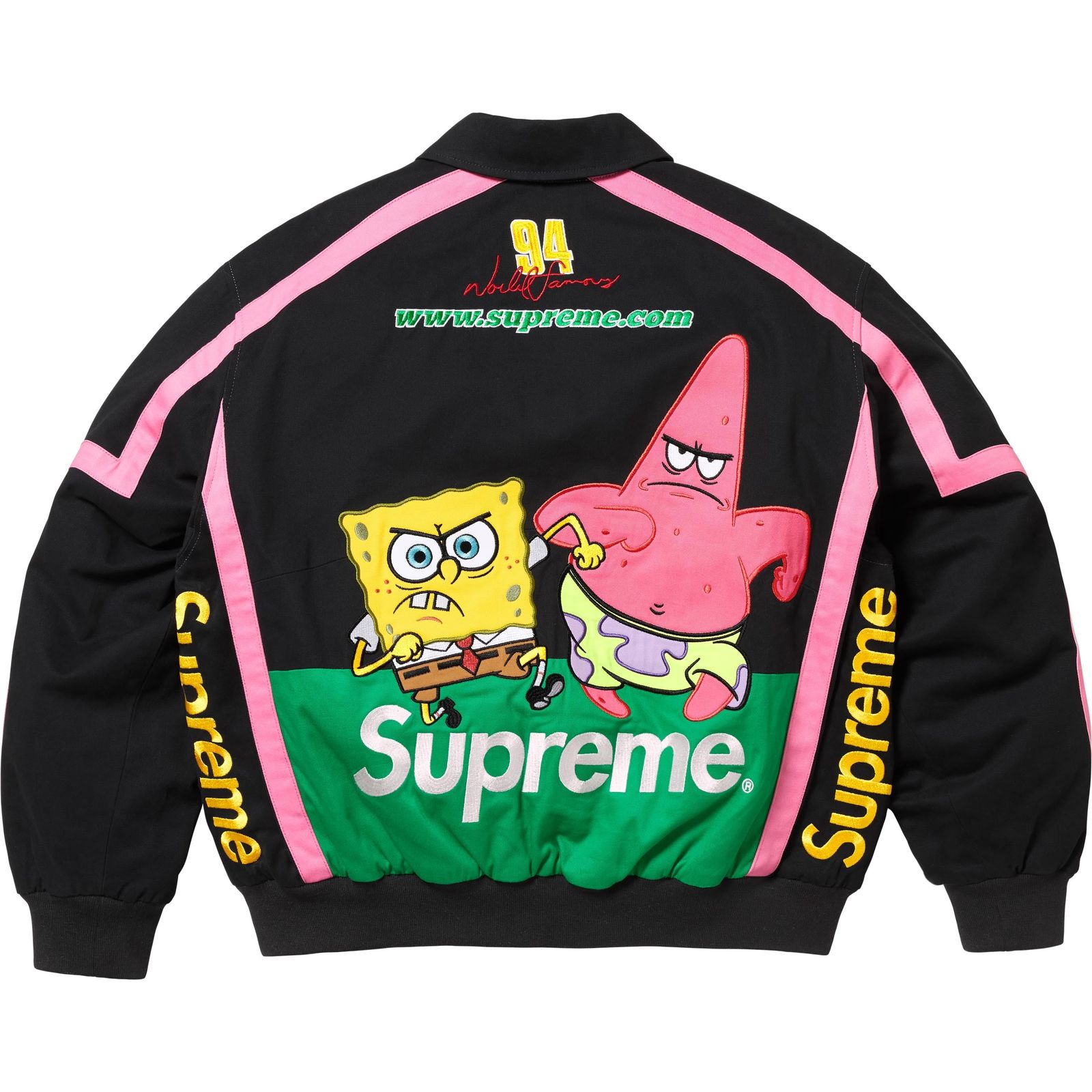 Supreme®/SpongeBob SquarePants Jeff Hamilton Racing Jacket