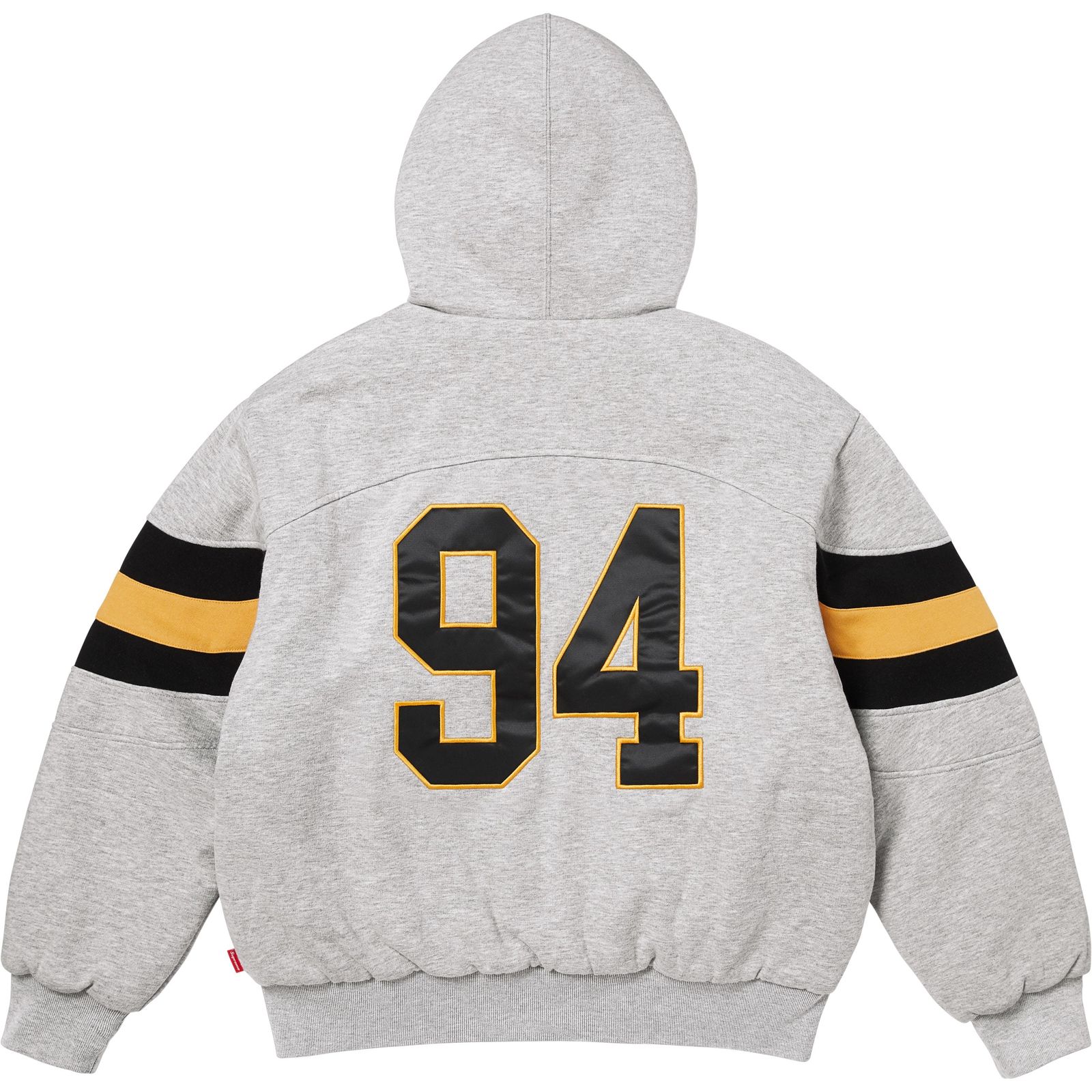 Filled Zip Up Hooded Sweatshirt