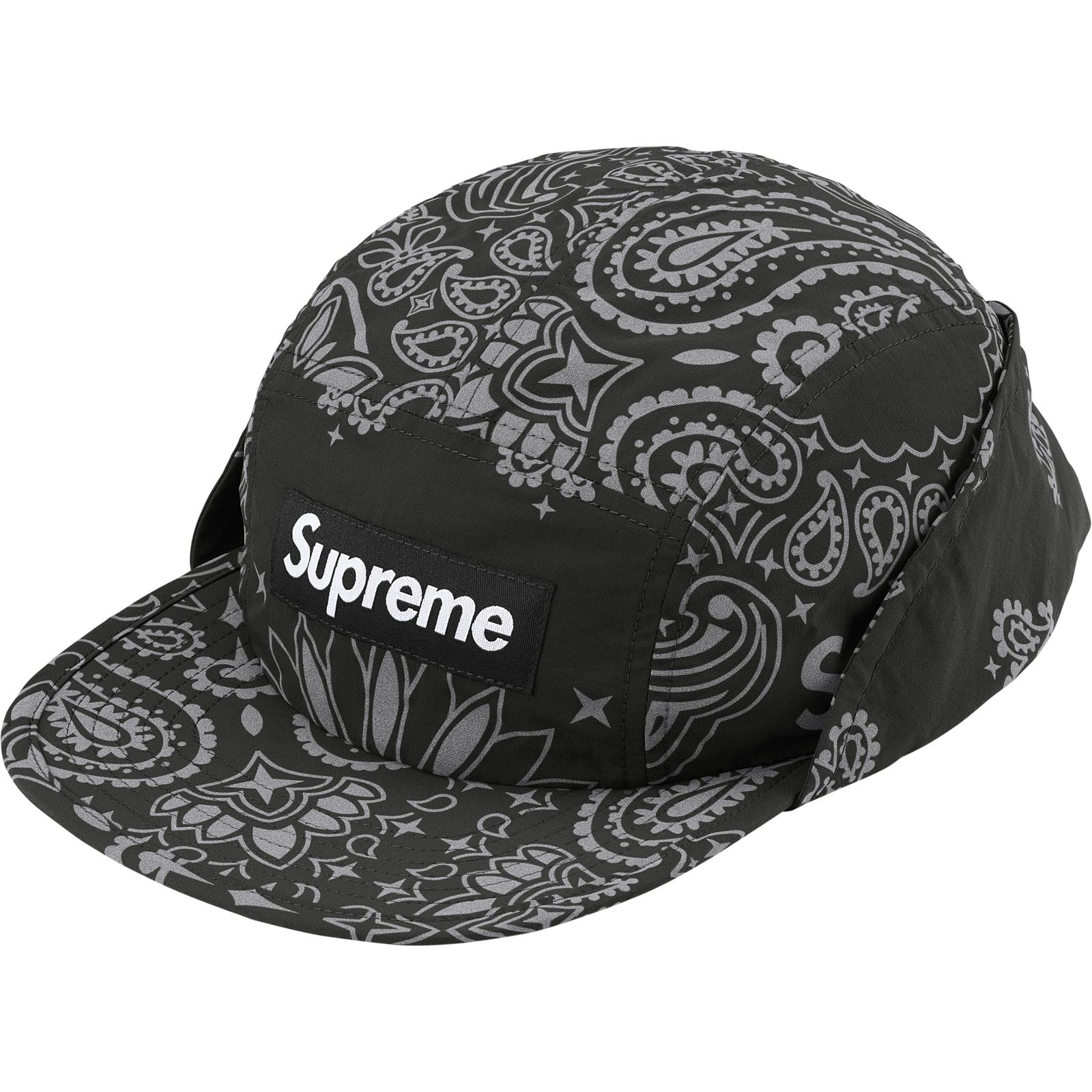 Reflective Bandana Sunshield Camp Cap