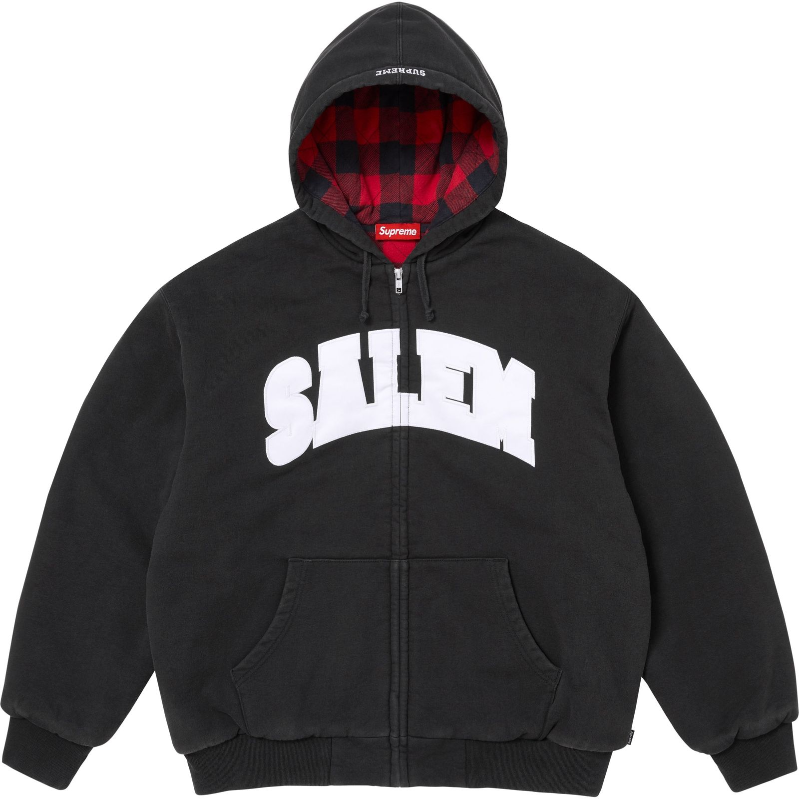 Supreme/SALEM Zip Up Hooded Sweatshirt