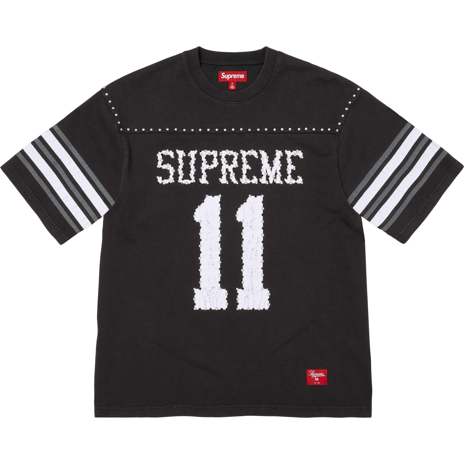 Studded S/S Football Top
