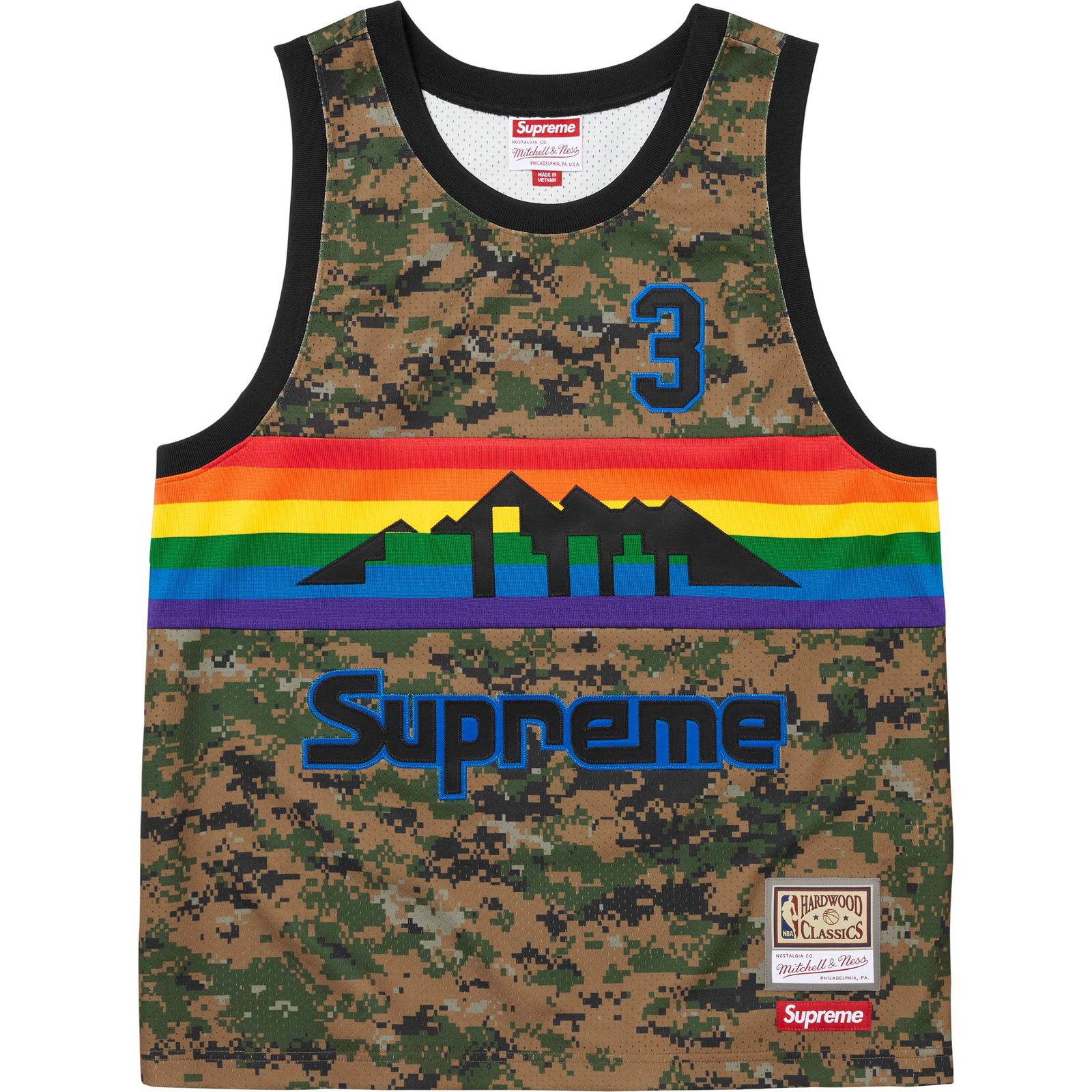 Supreme®/Mitchell & Ness® Teams Basketball Jersey