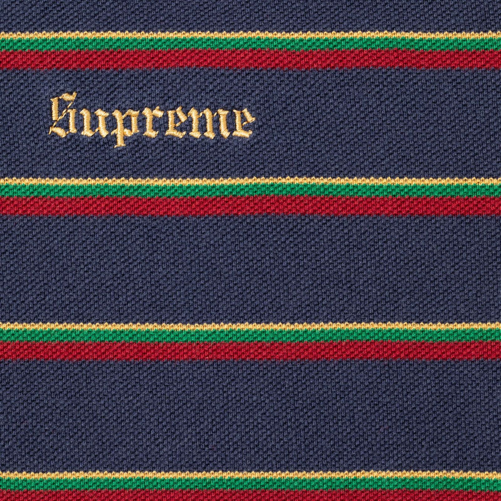Washed Stripe Polo