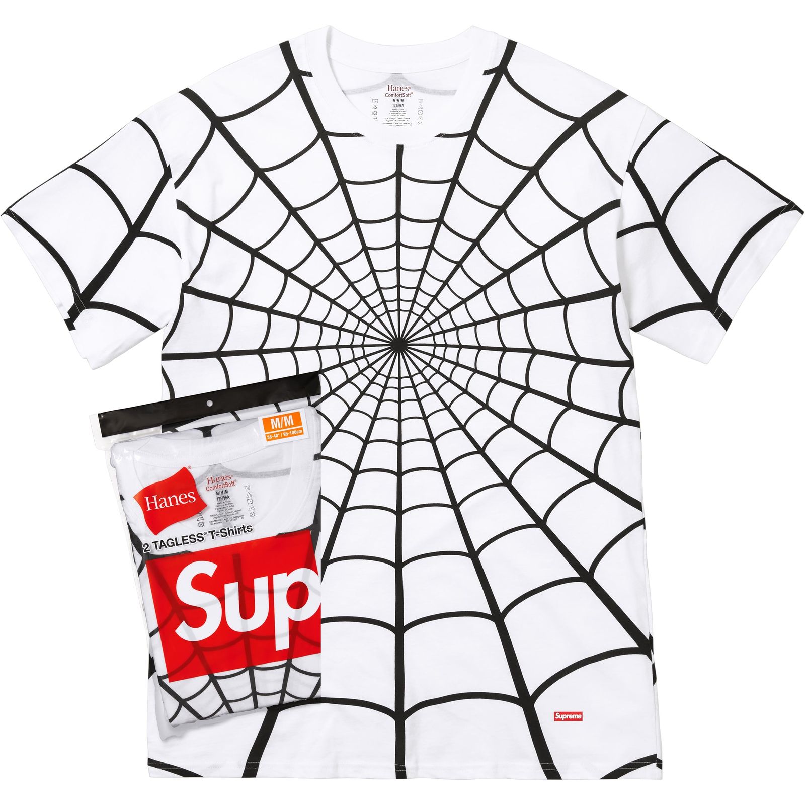 Supreme®/Hanes® Spider-Man Tagless Tees (2 Pack)