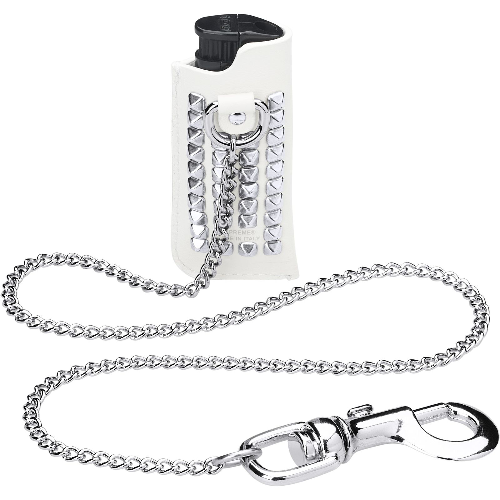 Studded Leather Lighter Holder
