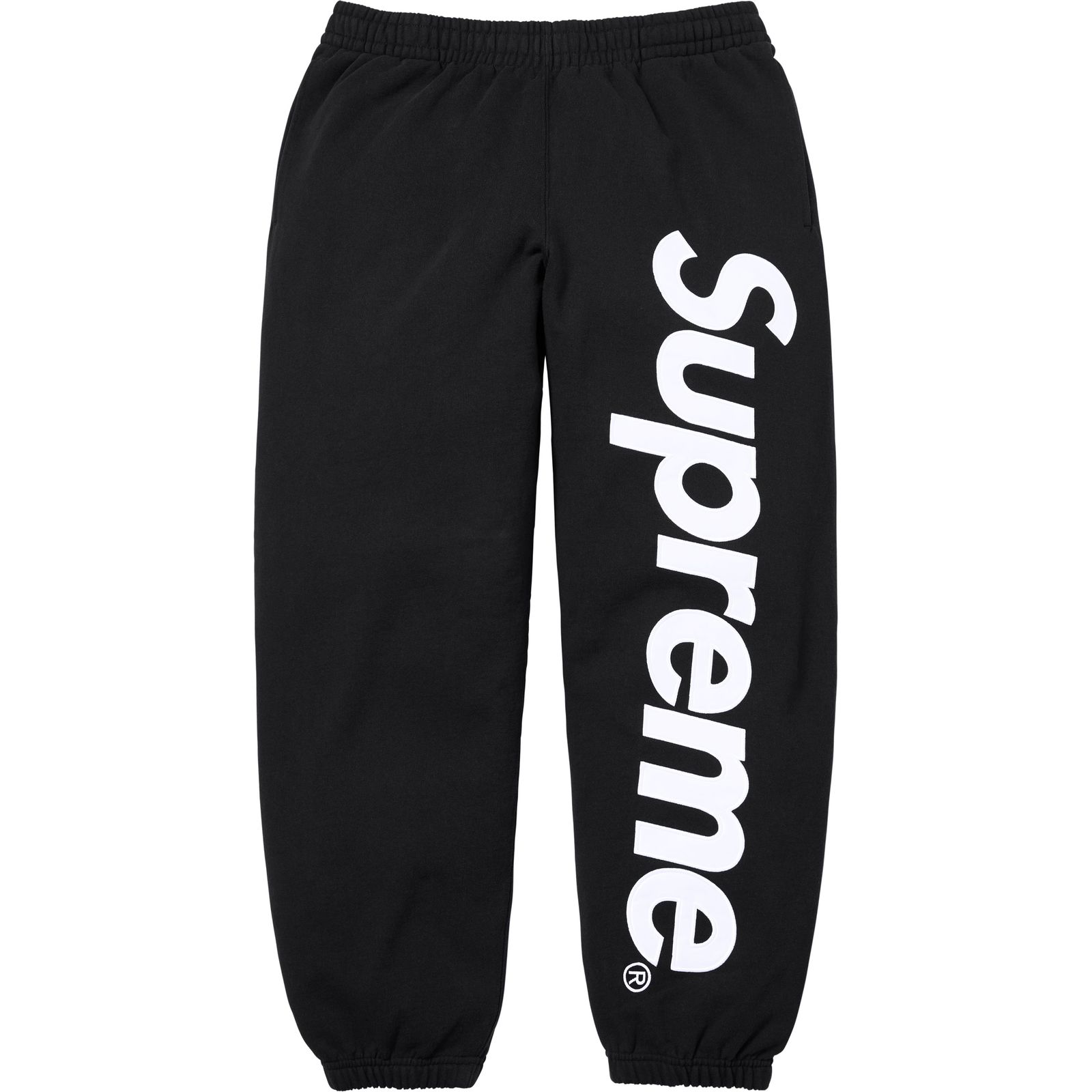 Satin Appliqué Sweatpant