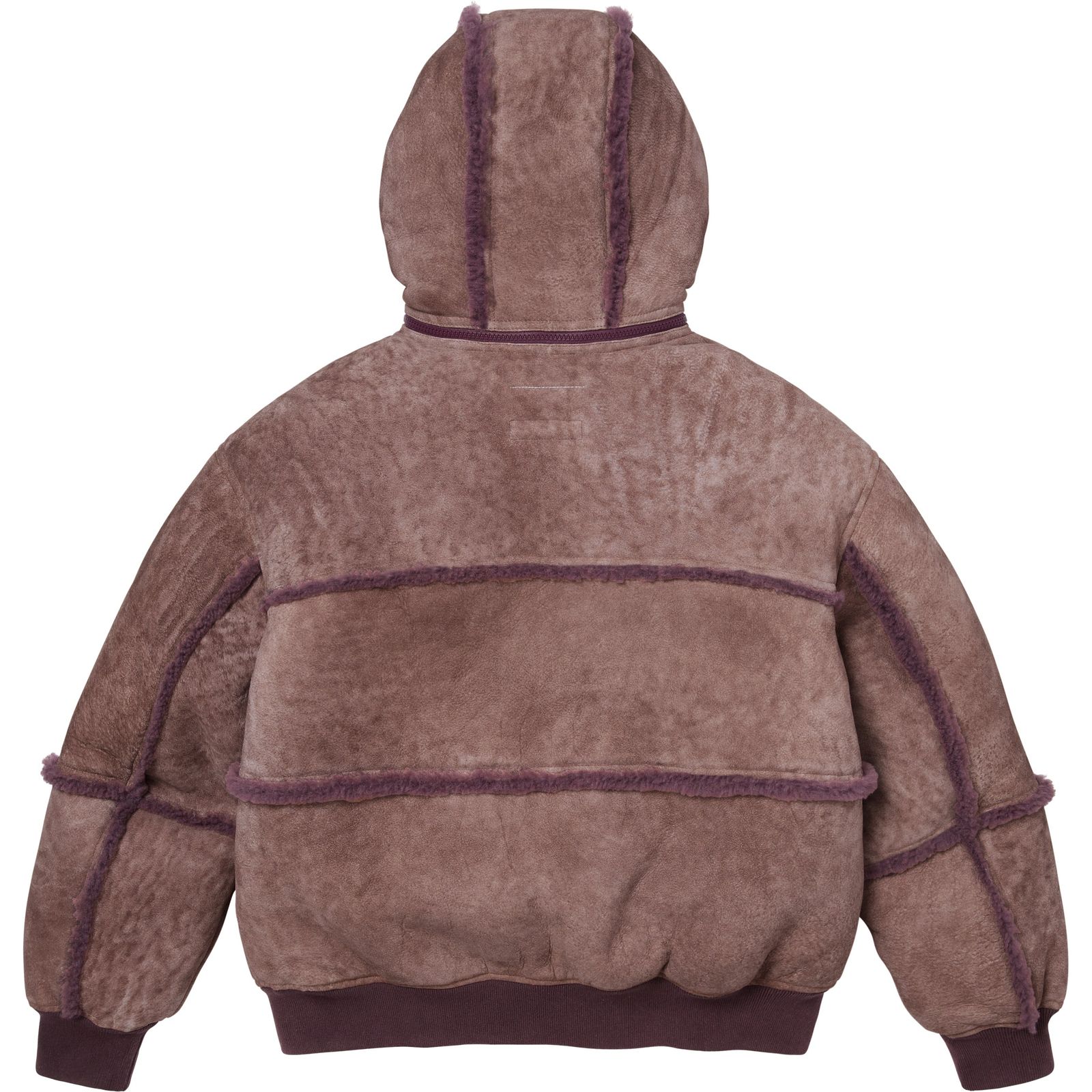 Supreme®/MM6 Maison Margiela Hooded Shearling Bomber Jacket