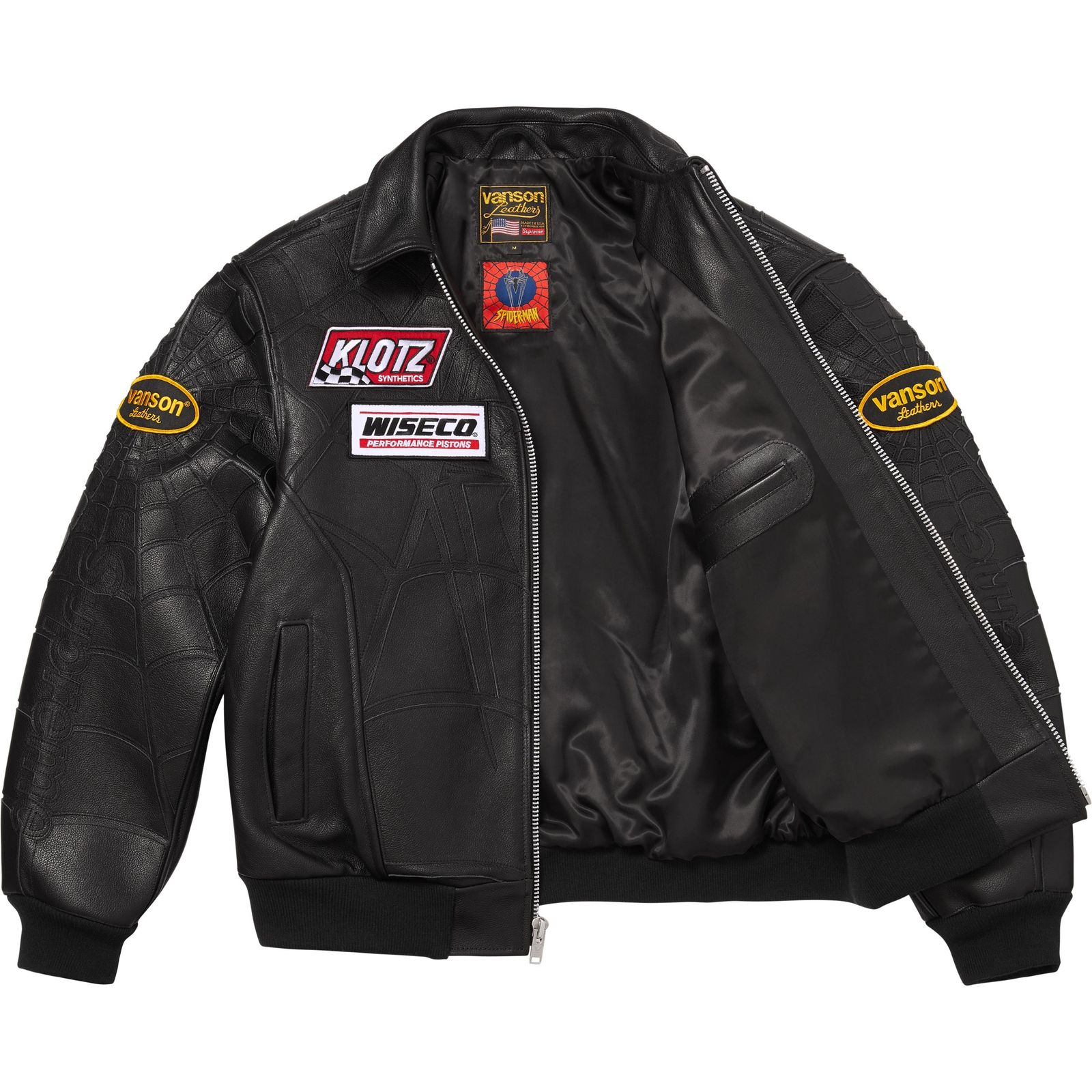 Supreme®/Vanson Leathers® Spider-Man Jacket