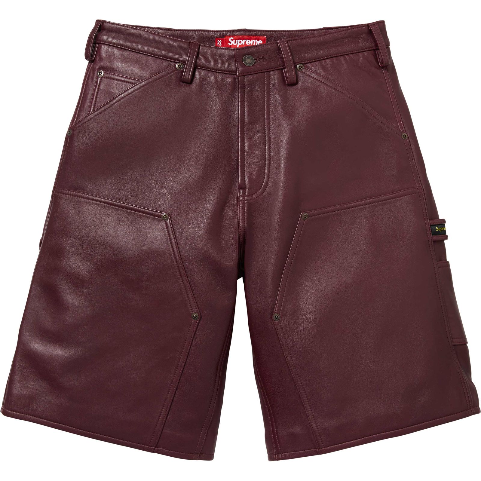 Leather Double Knee Painter Short