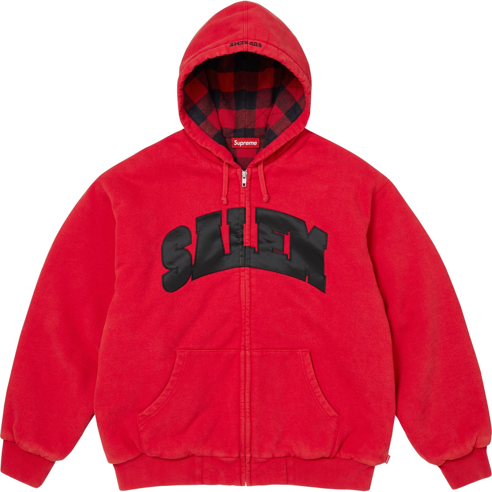 Supreme/SALEM Zip Up Hooded Sweatshirt