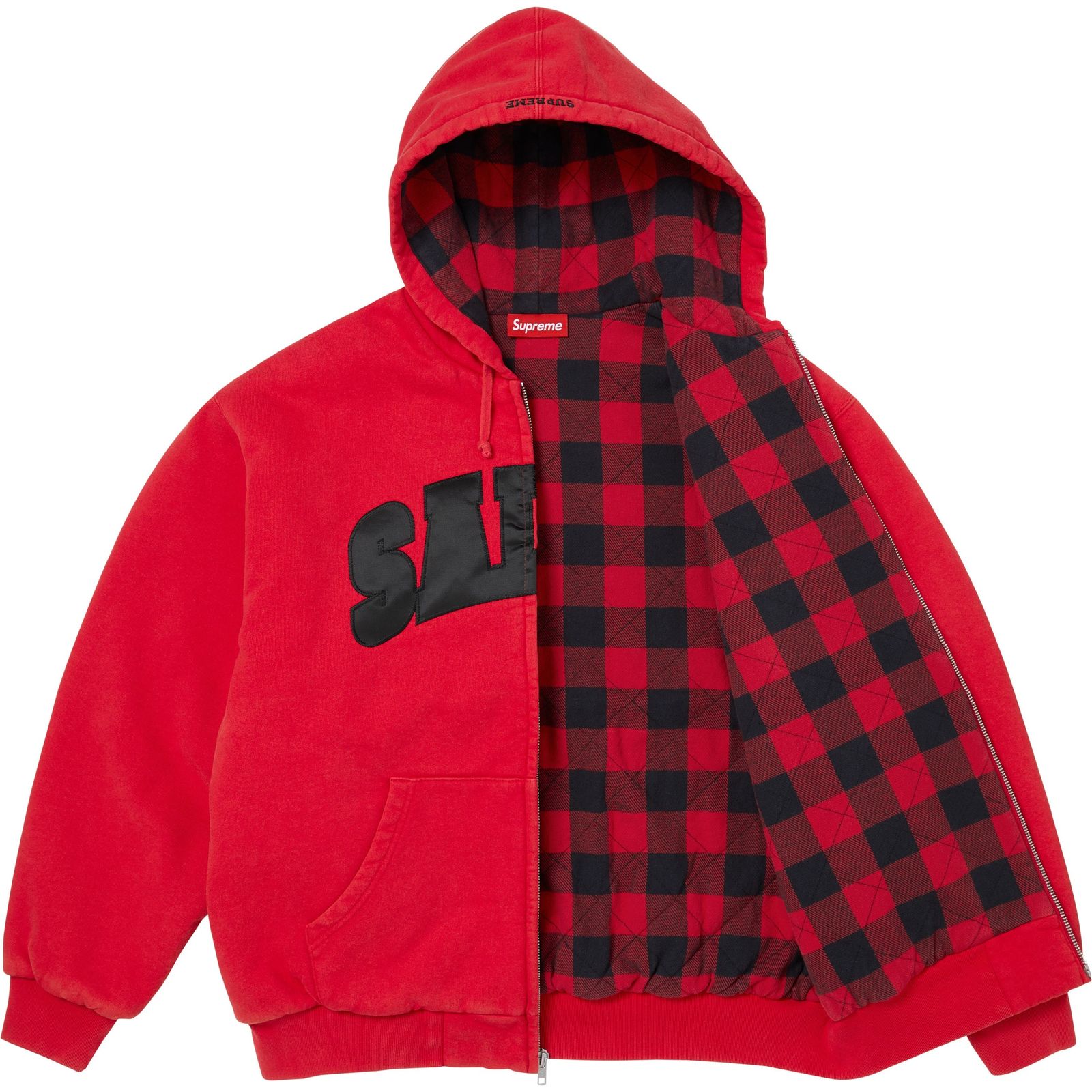 Supreme/SALEM Zip Up Hooded Sweatshirt