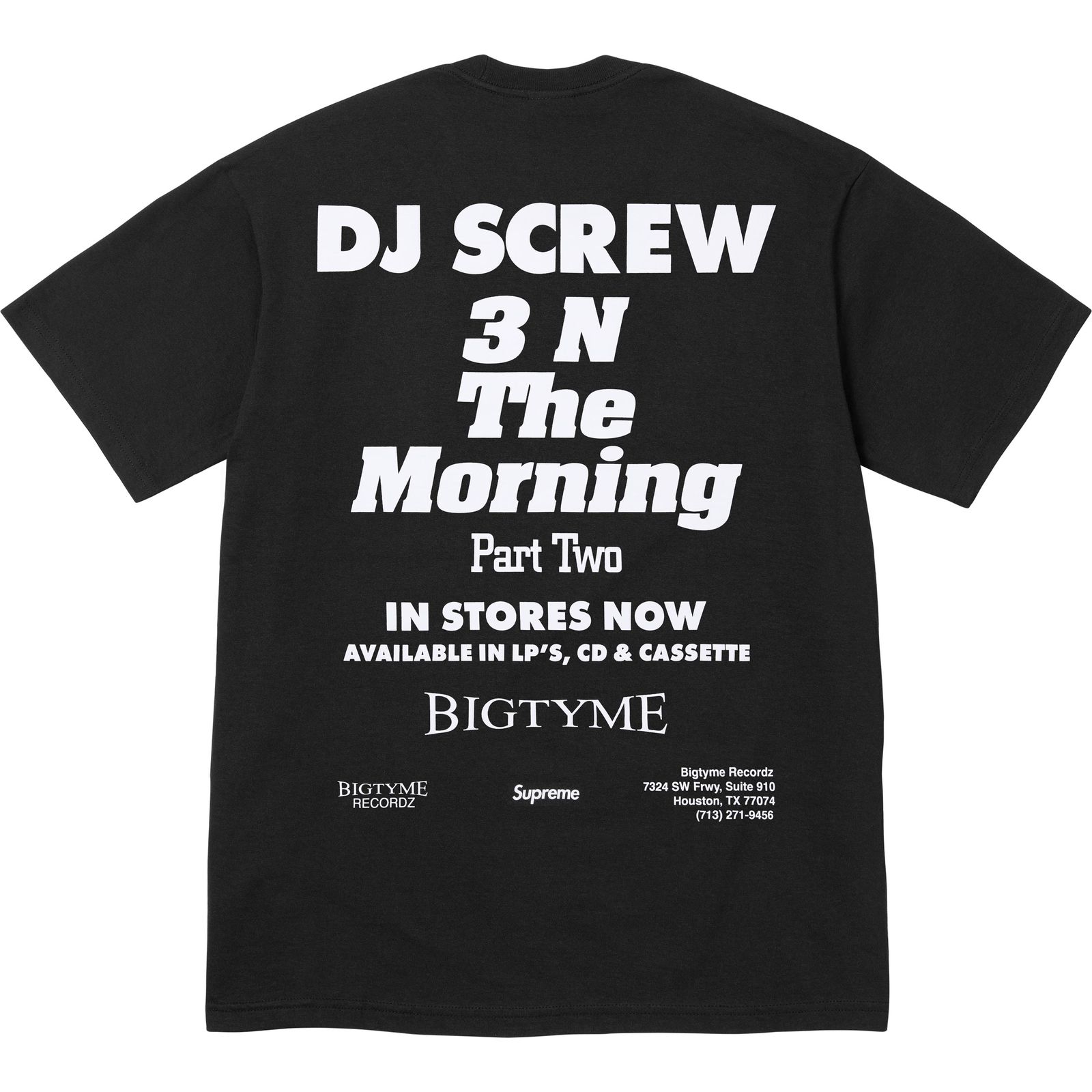 Supreme/DJ Screw SUC Tee