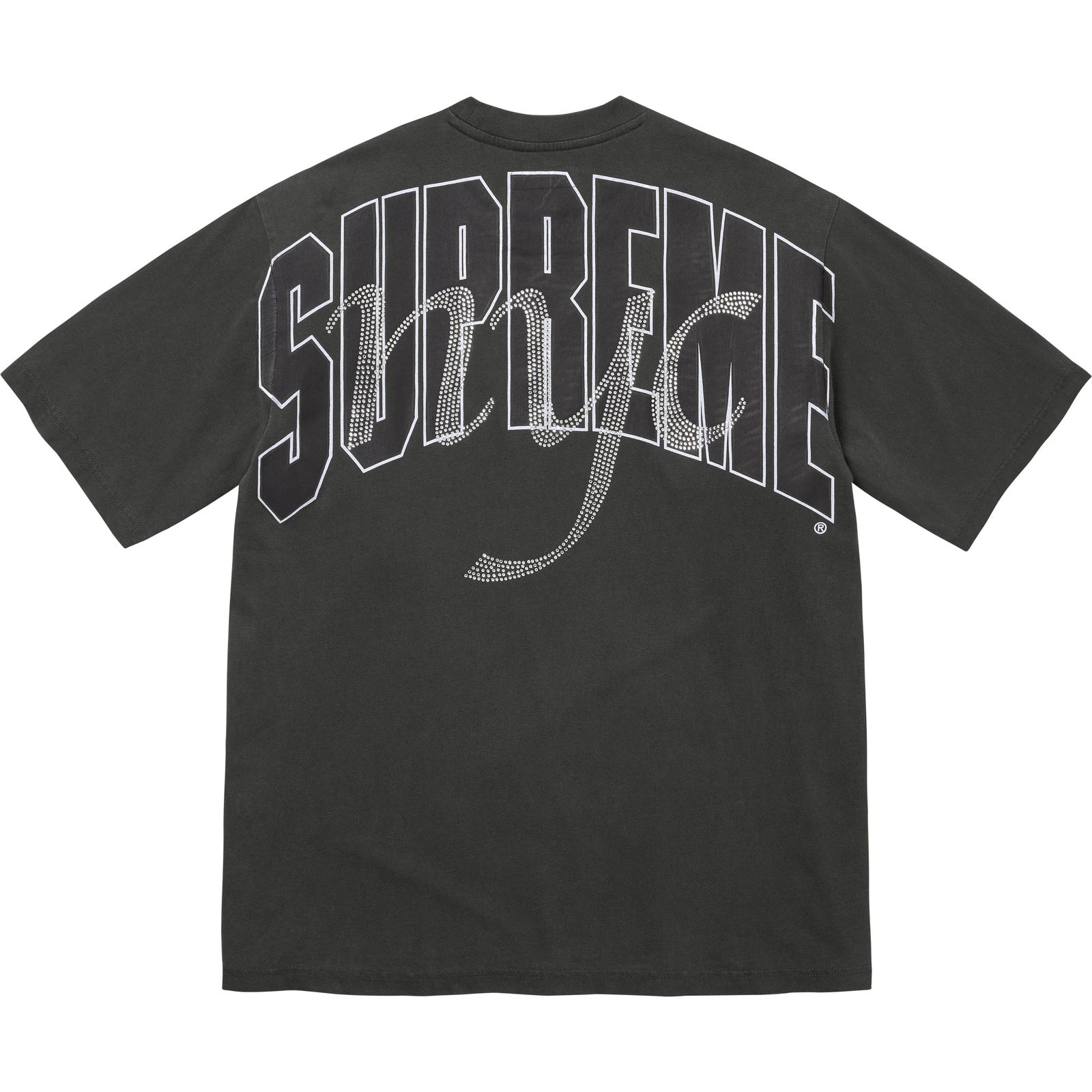 Rhinestone Script S/S Top