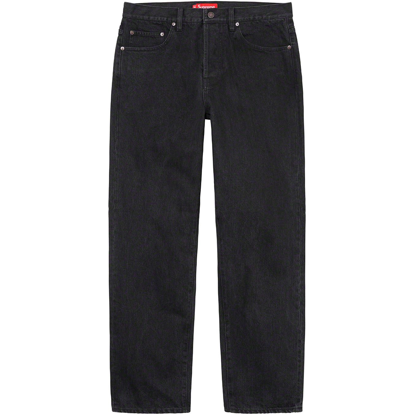 Stone Washed Black Slim Jean