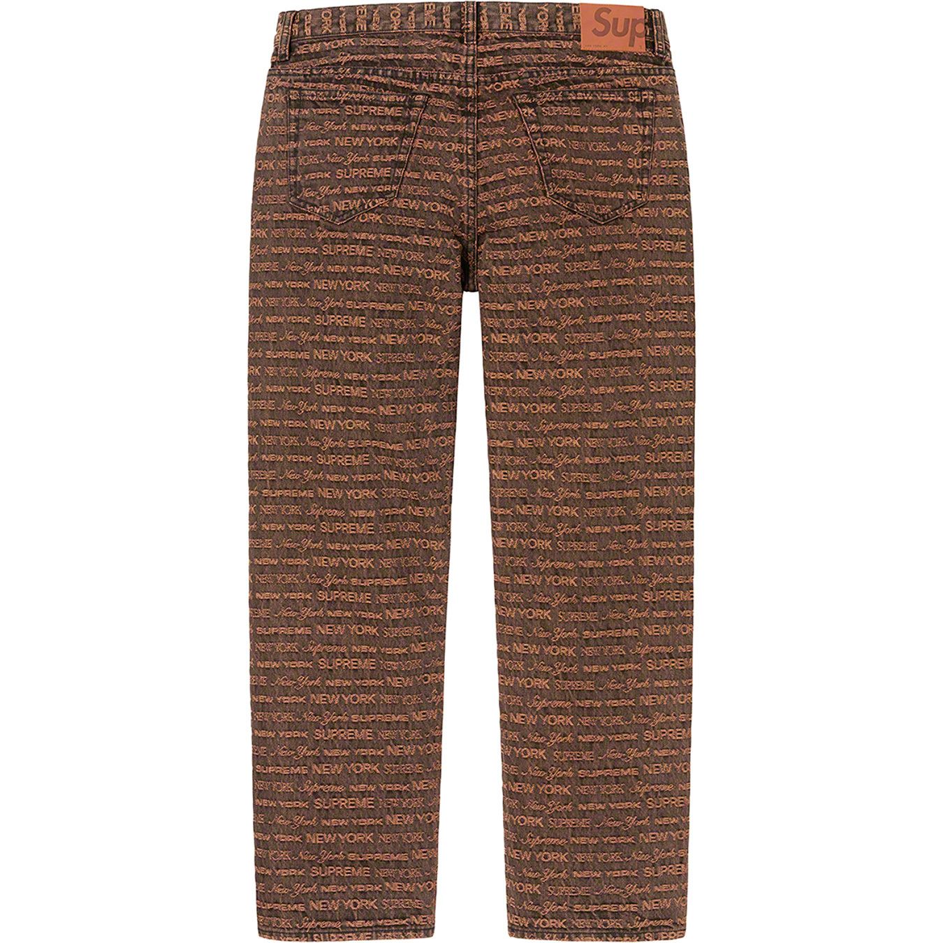Multi Type Jacquard Regular Jean