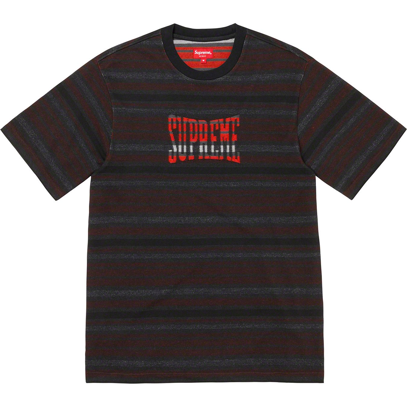 Inverted Stripe S/S Top