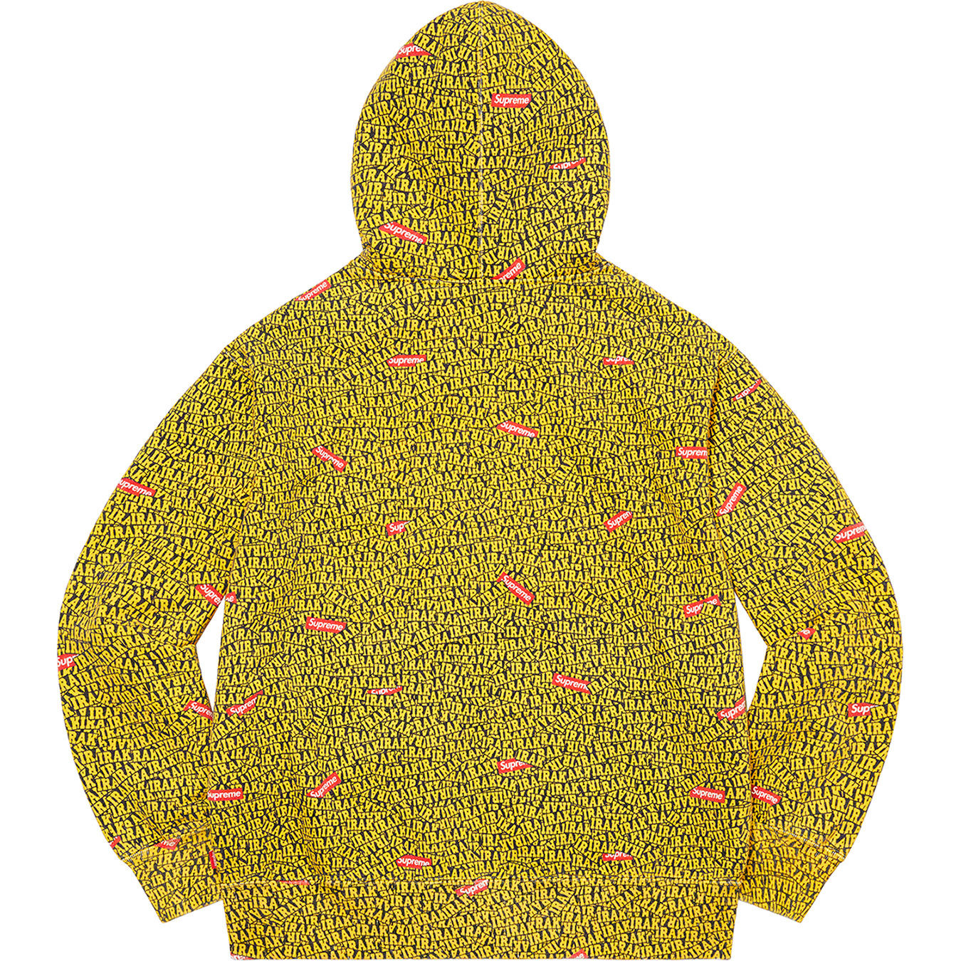 Supreme/IRAK Zip UP Hooded Sweatshirt