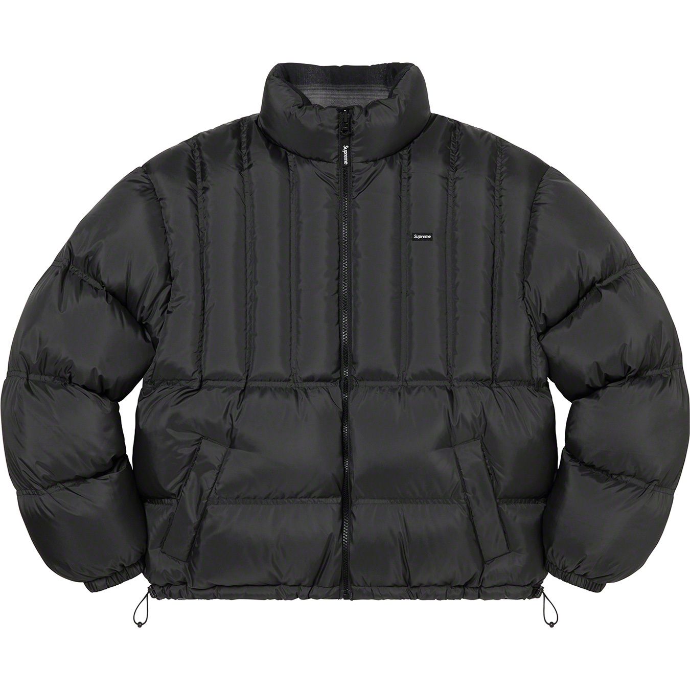 Flannel Reversible Puffer Jacket