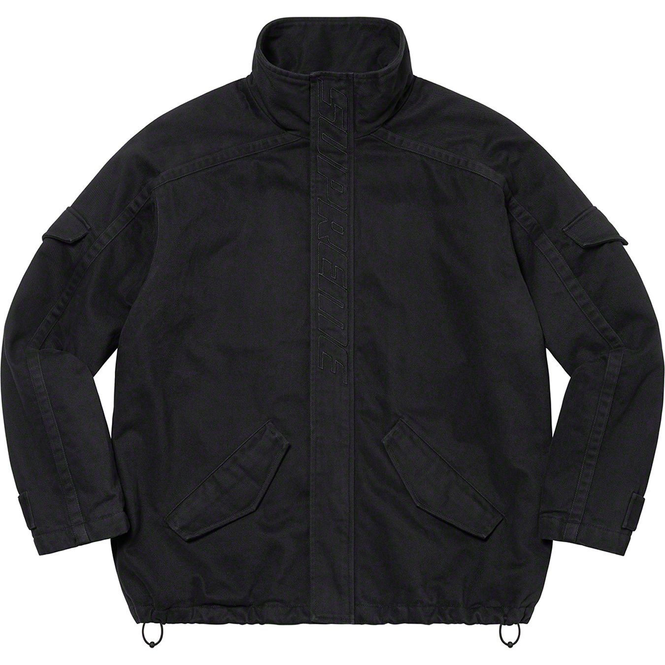Brushed Twill Zip Jacket
