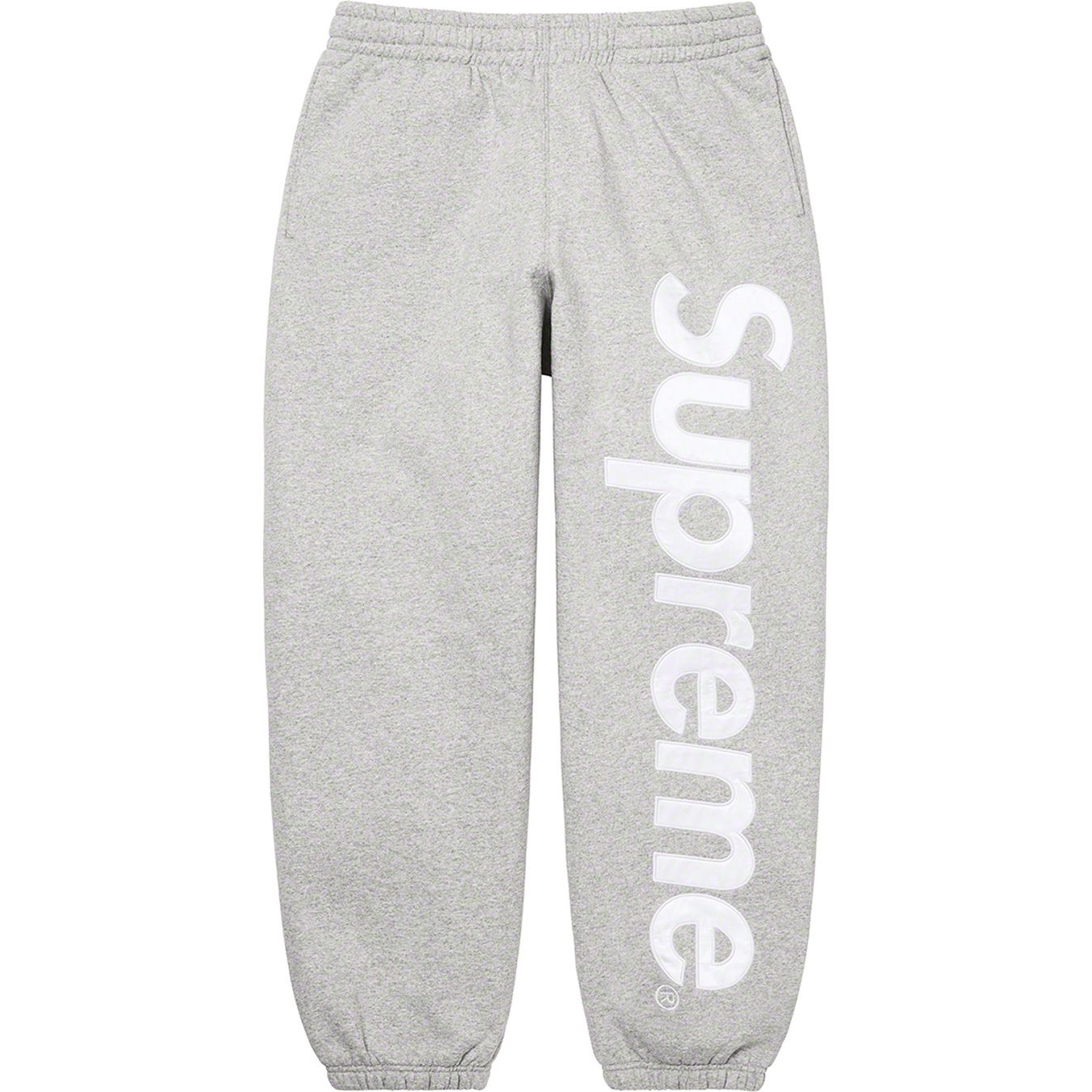 Satin Appliqué Sweatpant