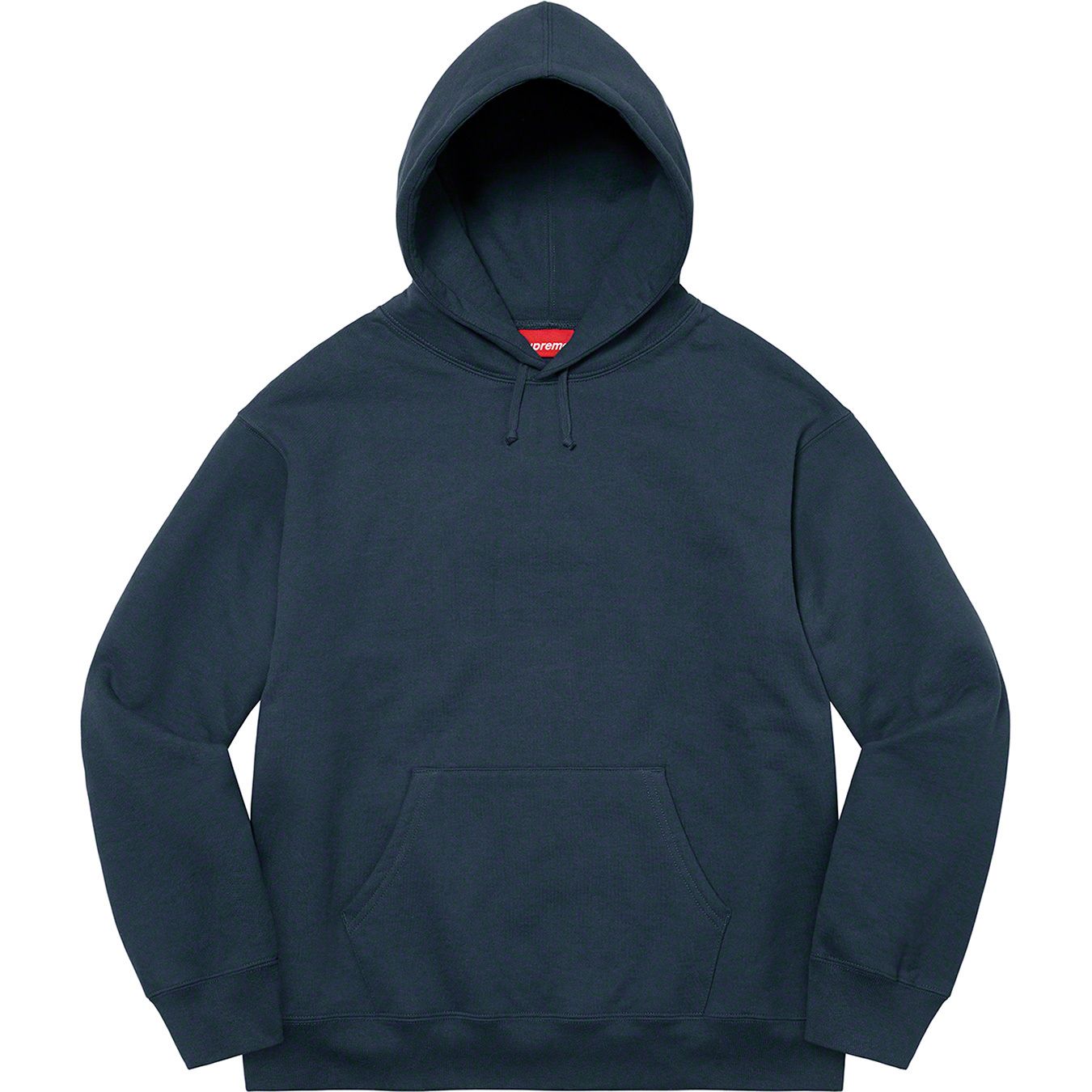 Satin Appliqué Hooded Sweatshirt