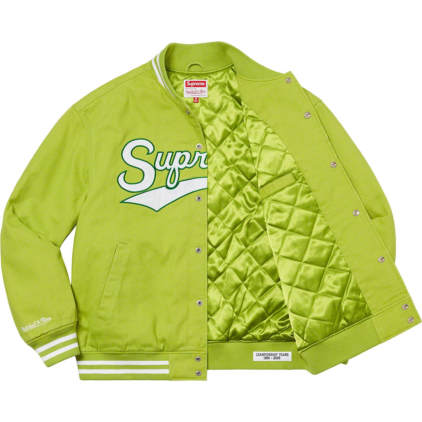 Supreme®/Mitchell & Ness® Doughboy Twill Varsity Jacket