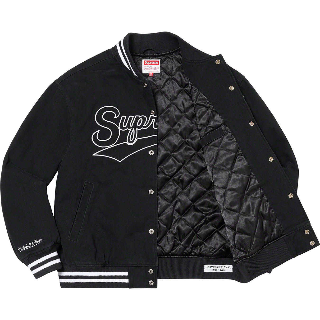 Supreme®/Mitchell & Ness® Doughboy Twill Varsity Jacket