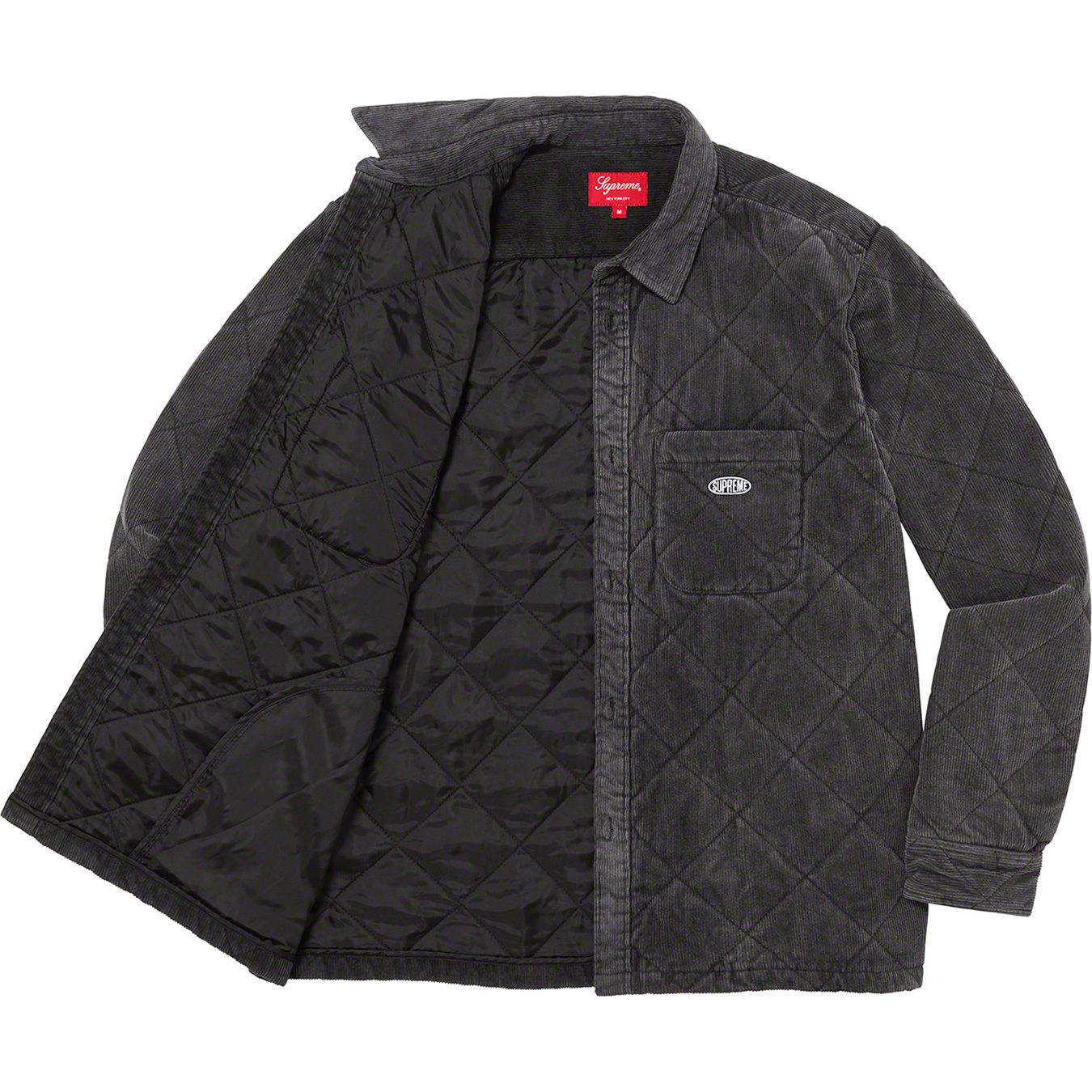 Quilted Corduroy Shirt