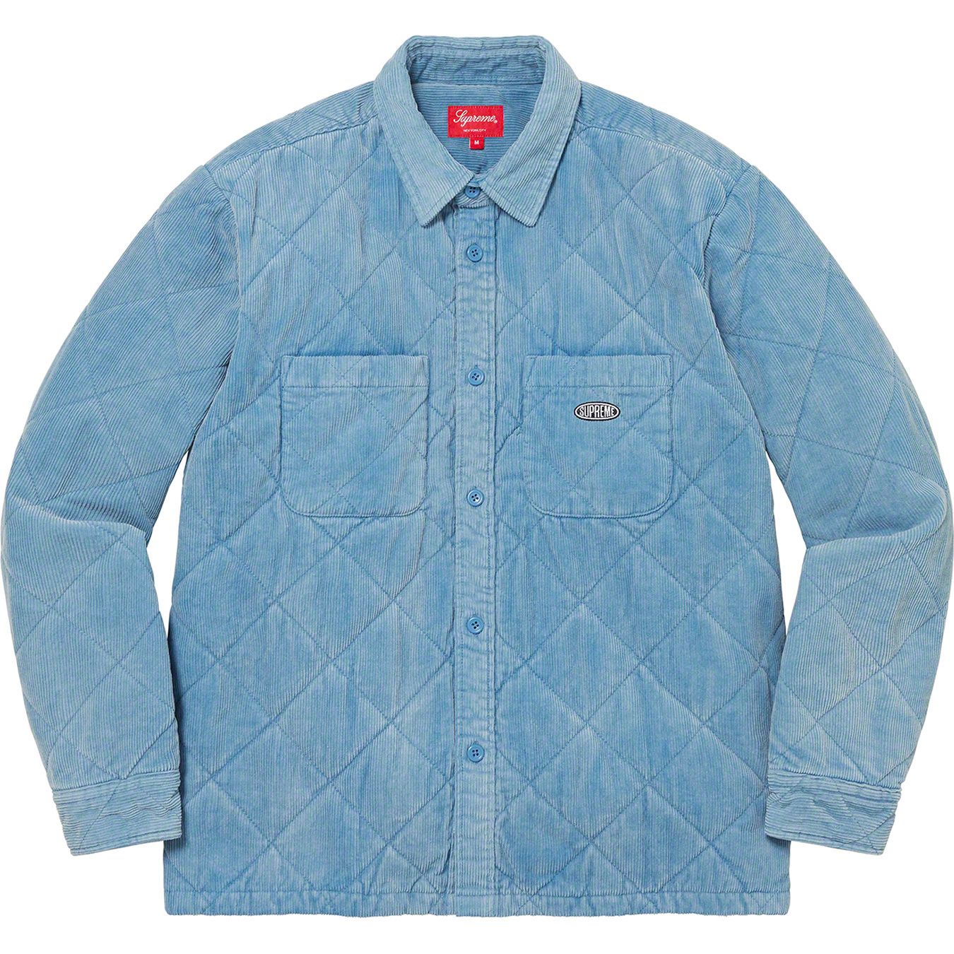 Quilted Corduroy Shirt