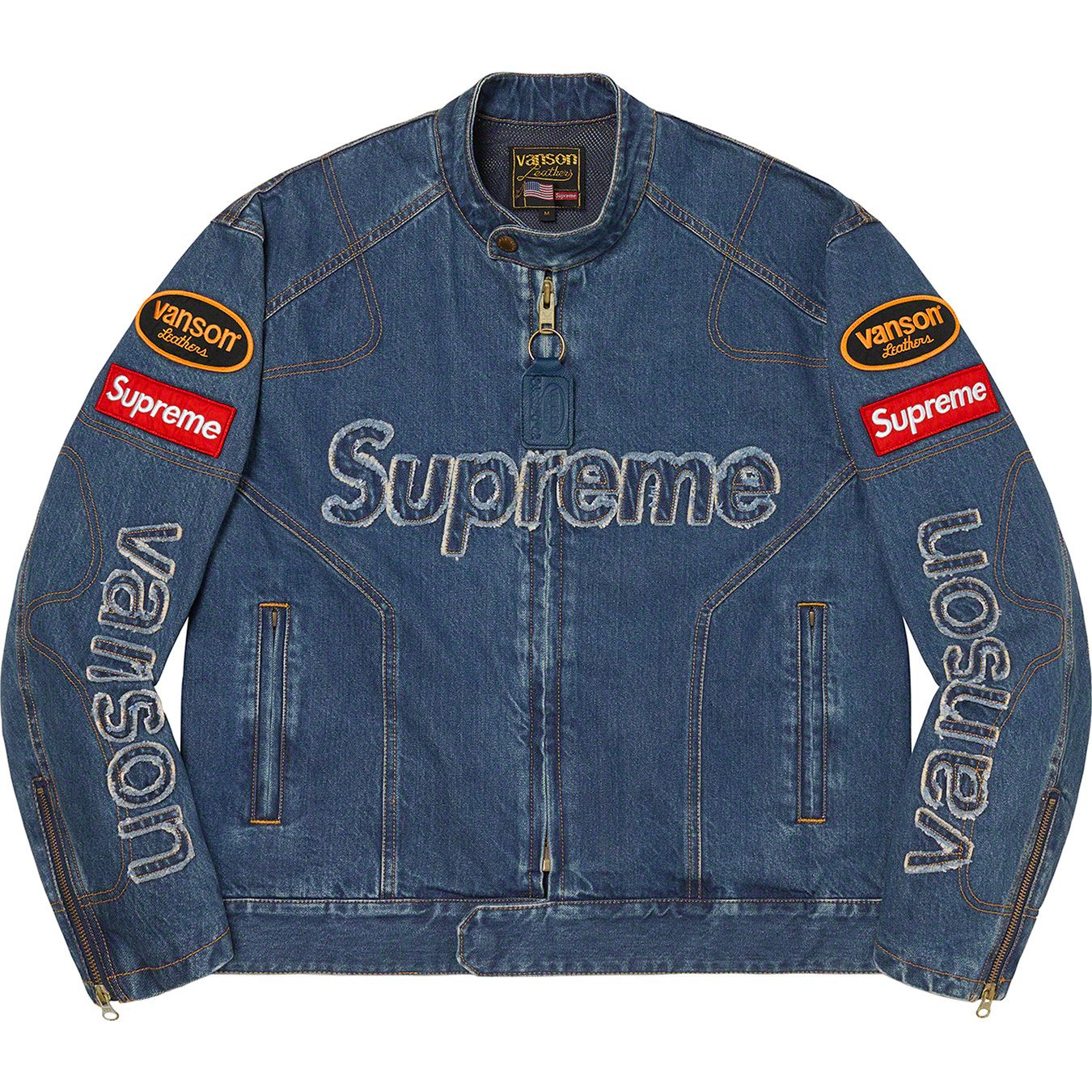 Supreme®/Vanson Leathers® Cordura® Denim Jacket