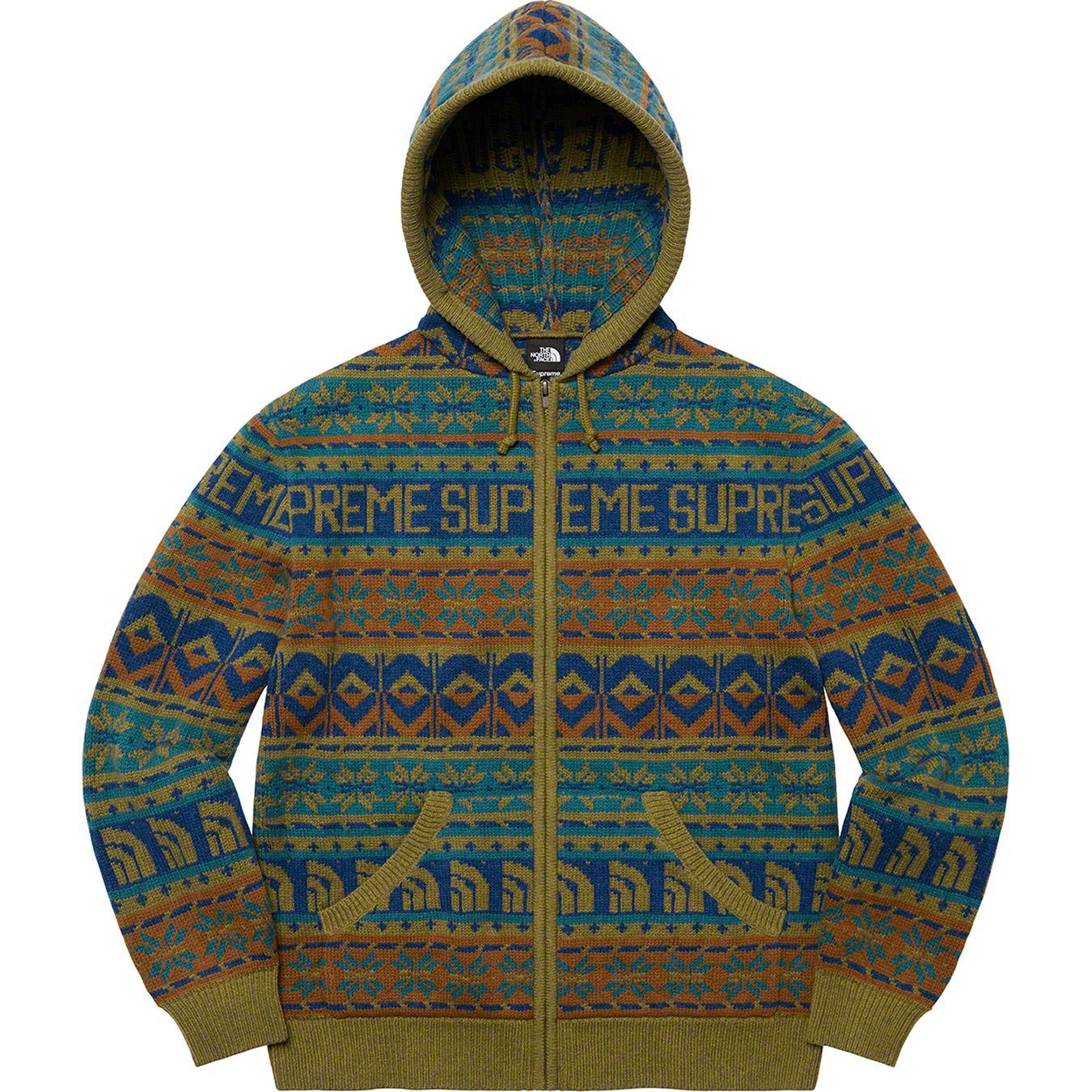Supreme®/The North Face® Zip Up Hooded Sweater
