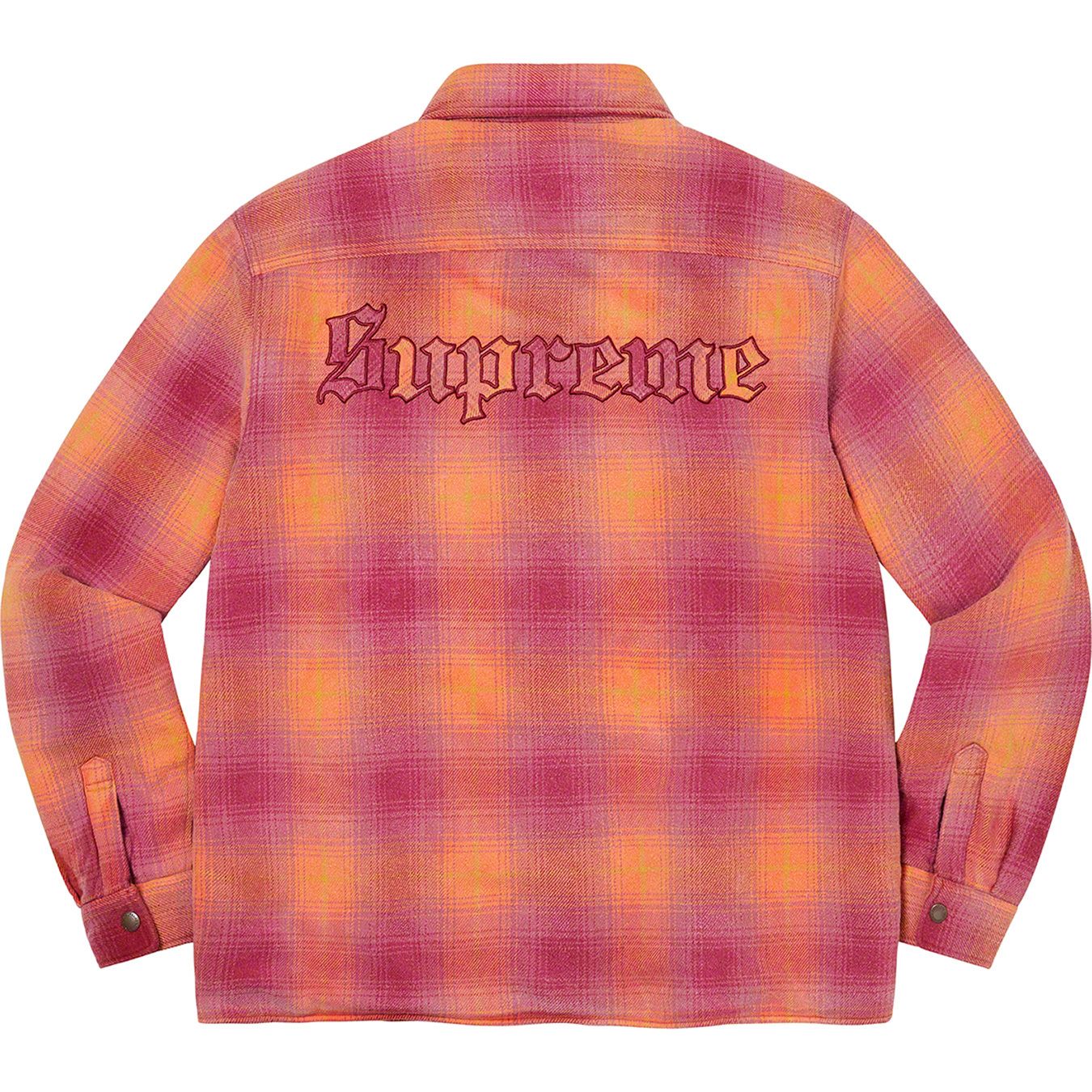 Shearling Lined Flannel Shirt