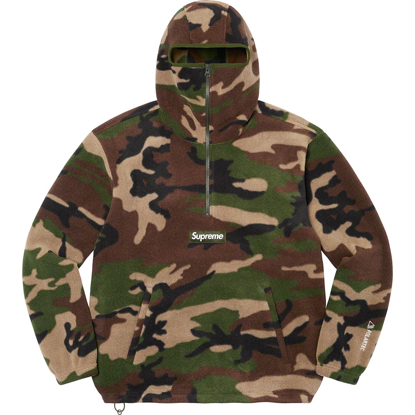 Polartec® Facemask Half Zip Pullover