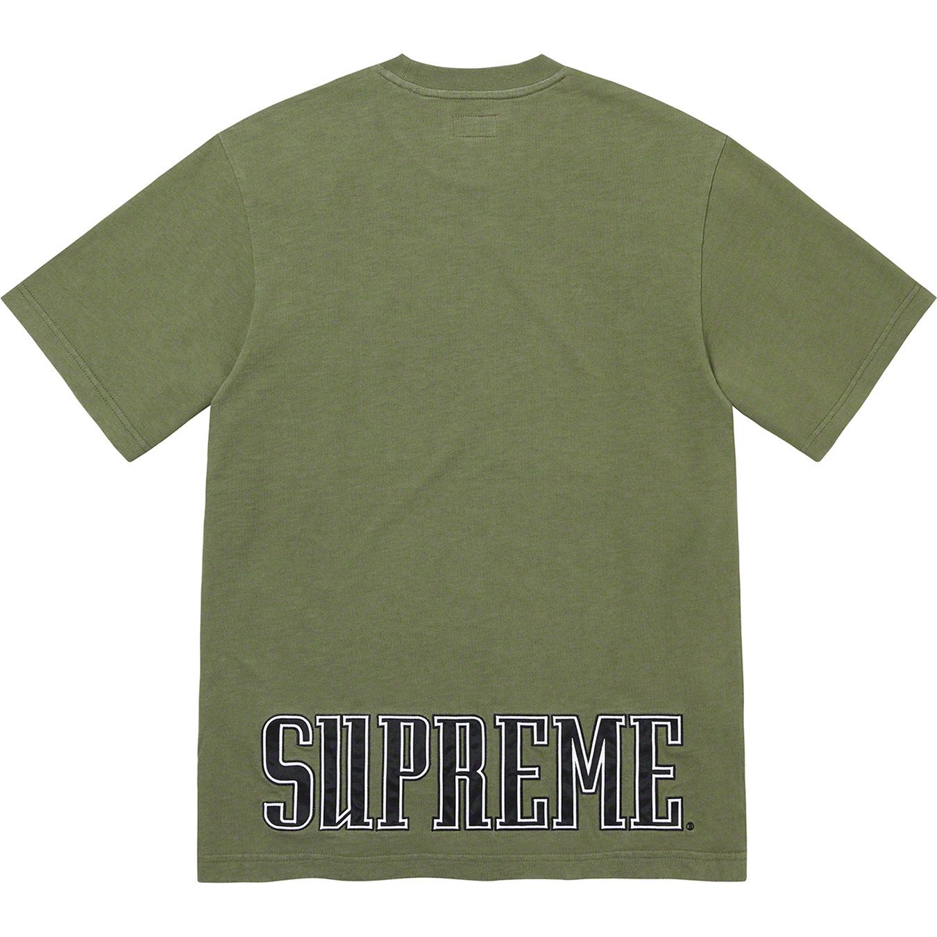 Contrast Appliqué S/S Top