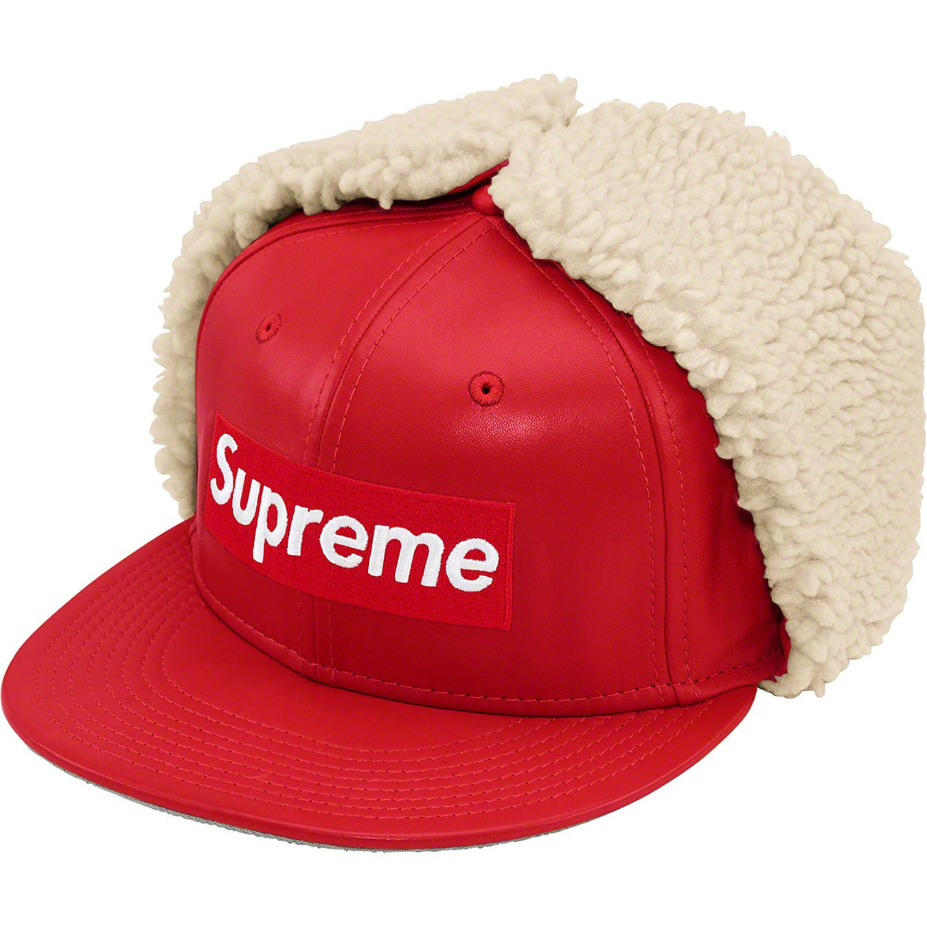 Leather Earflap Box Logo New Era®