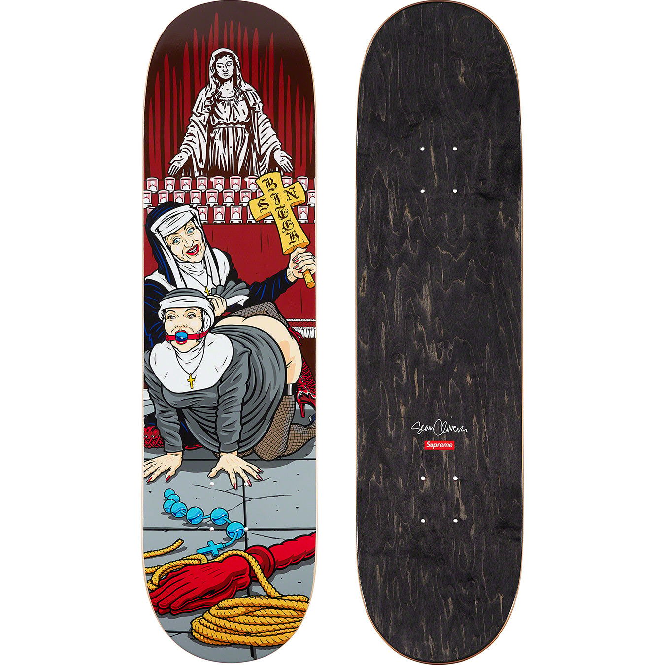 Nuns N Guns Skateboard