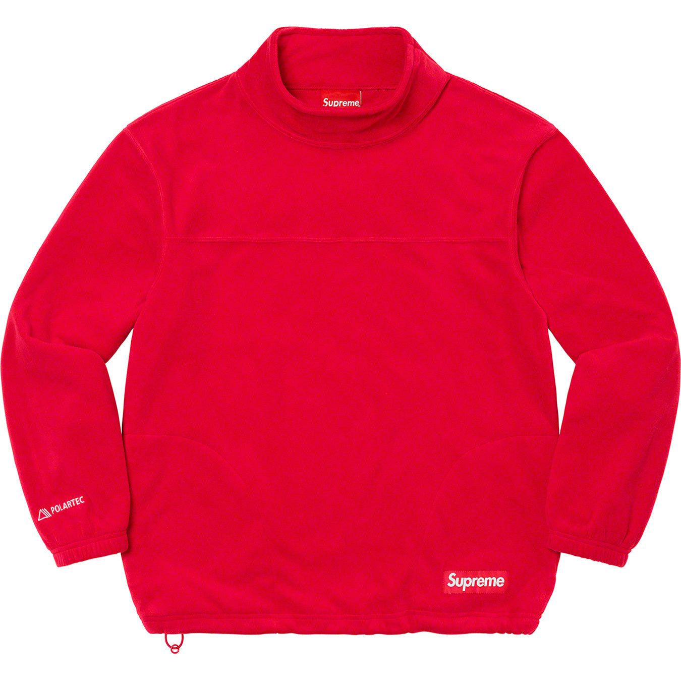 Polartec® Mock Neck Pullover